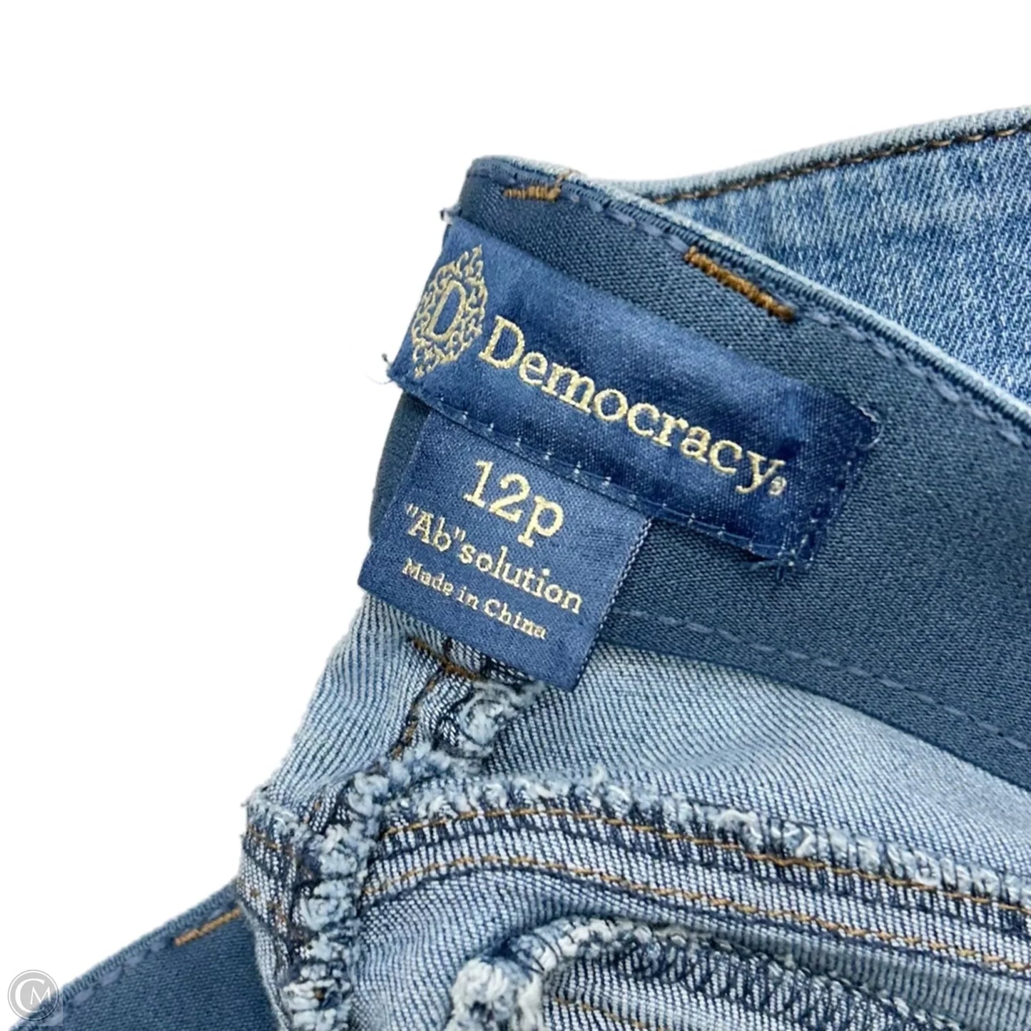 Jeans Boot Cut By Democracy In Blue Denim, Size: 12p
