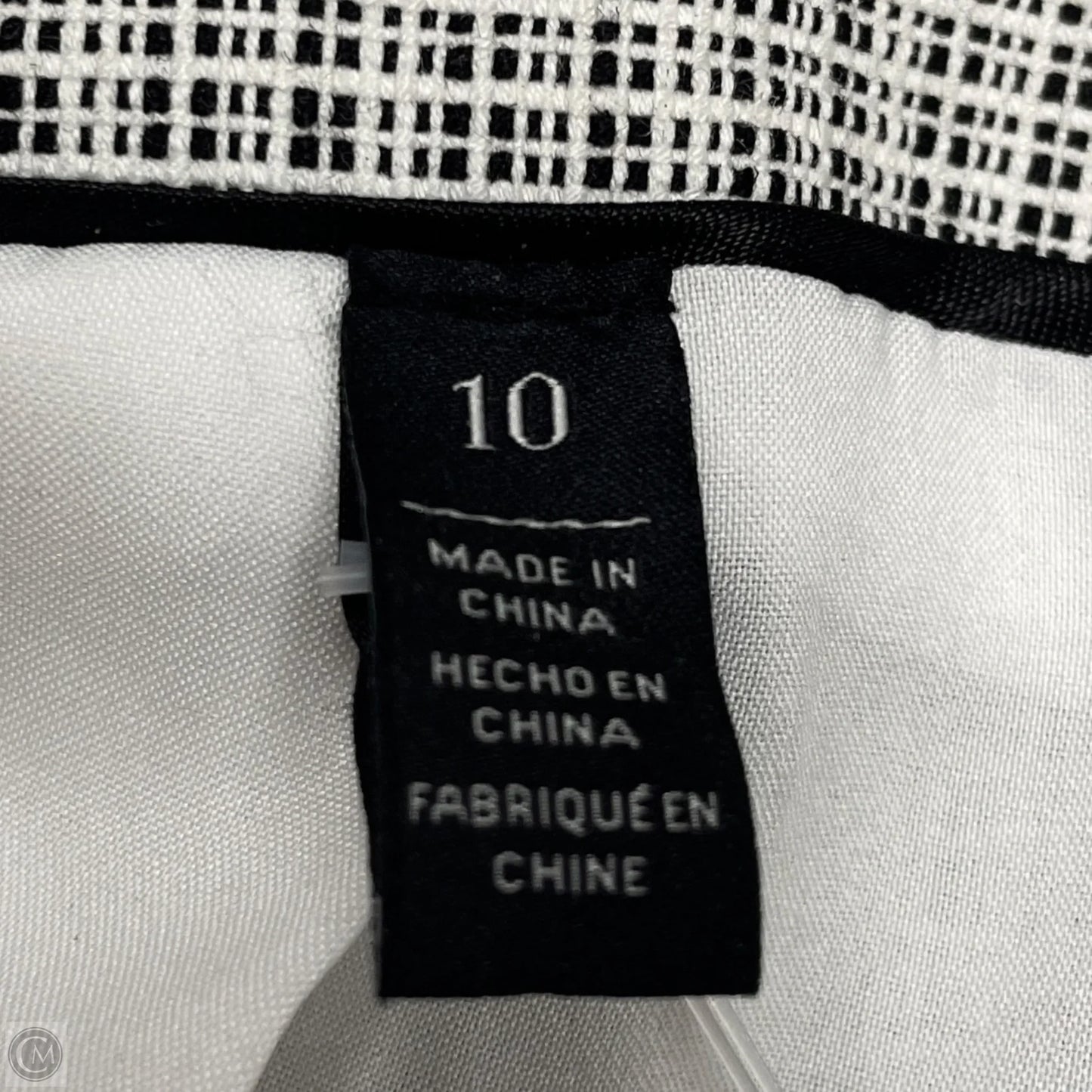 Blazer By White House Black Market In Black & White, Size: M