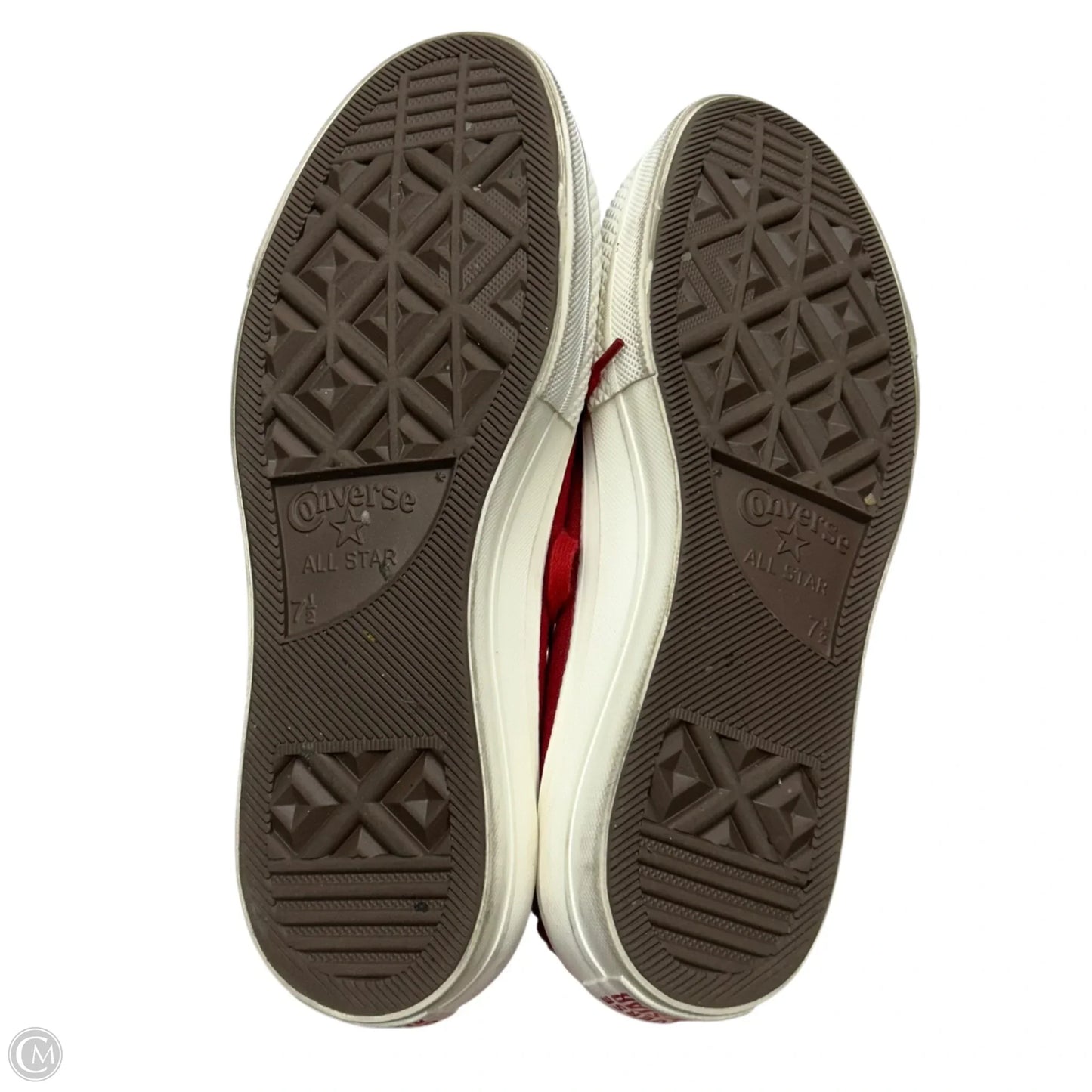Shoes Flats By Converse In Red, Size: 9.5
