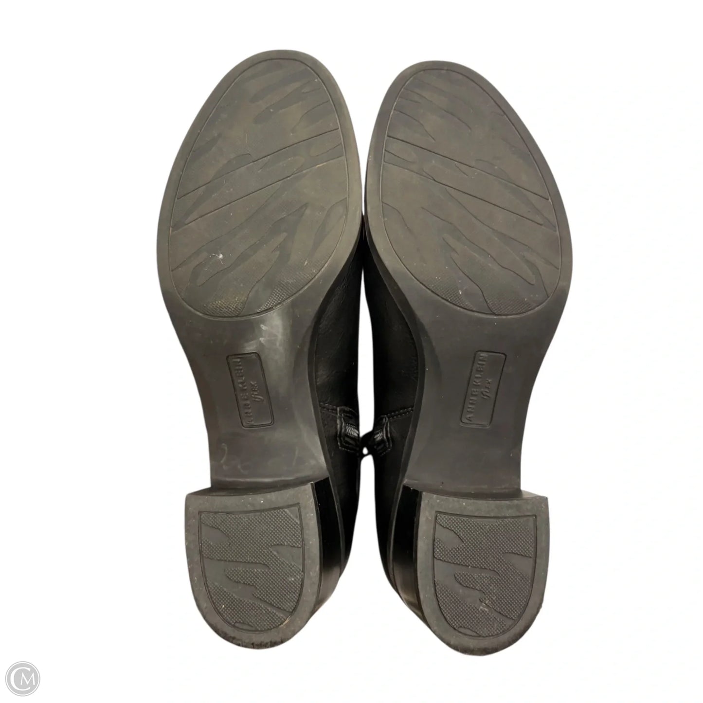 Boots Ankle Heels By Anne Klein In Black, Size: 8.5