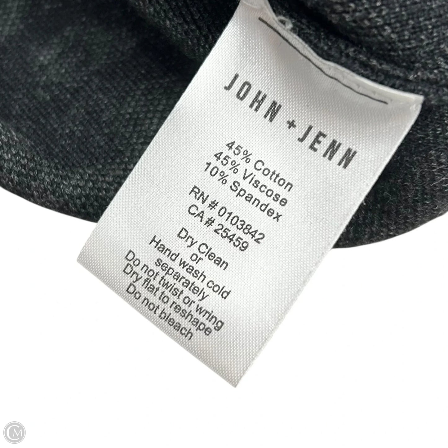 Dress Casual Midi By John + Jenn In Black & Grey, Size: S