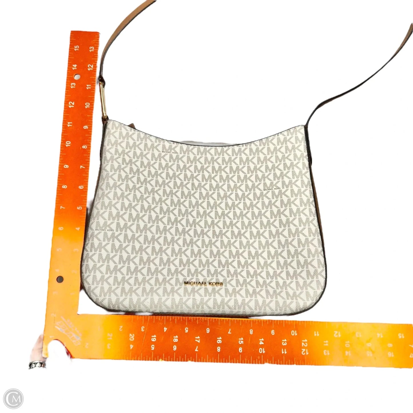 Crossbody Designer By Michael Kors, Size: Medium