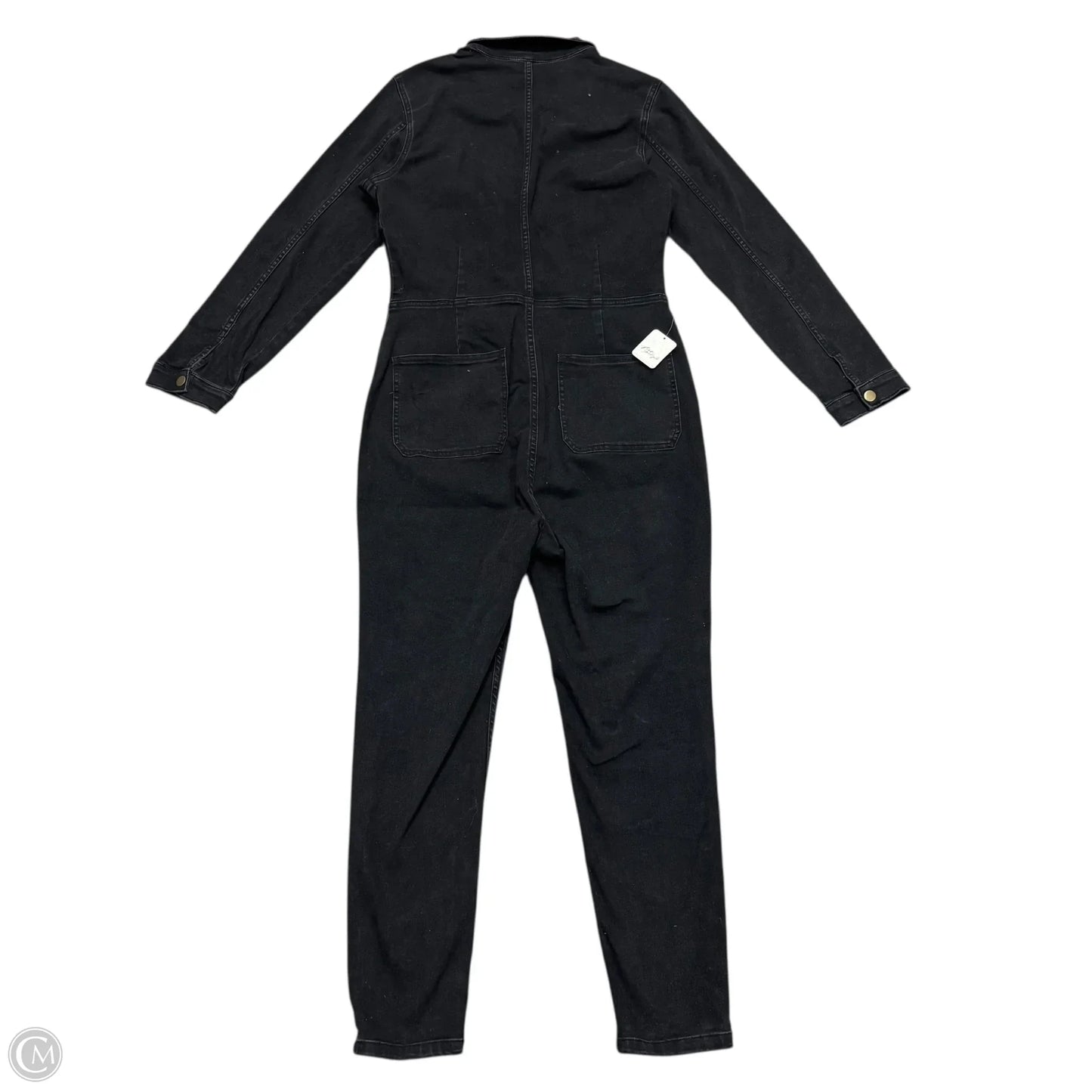 Jumpsuit By Free People In Black Denim, Size: Xl