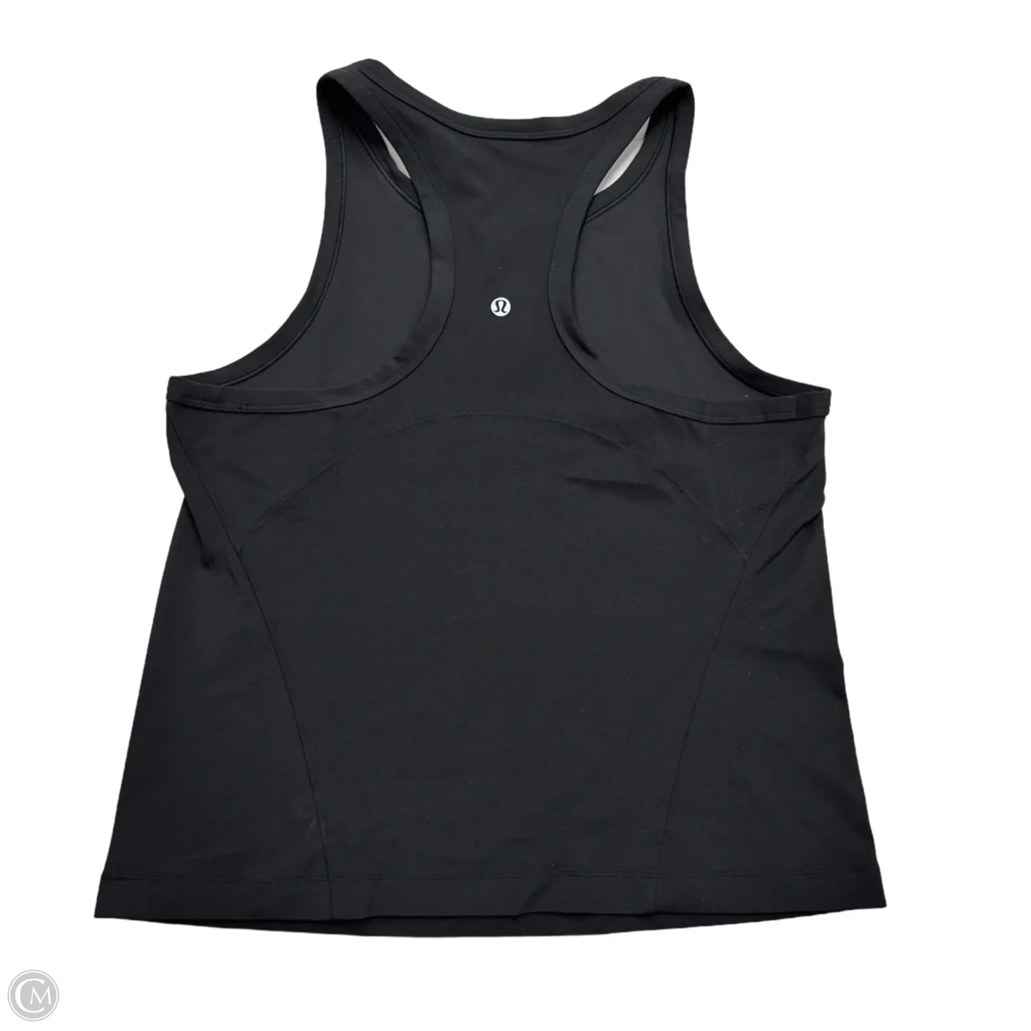 Athletic Tank Top By Lululemon In Black, Size: L