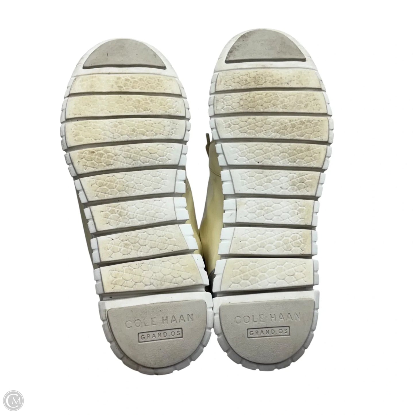 Boots Ankle Flats By Cole-haan In Cream, Size: 10