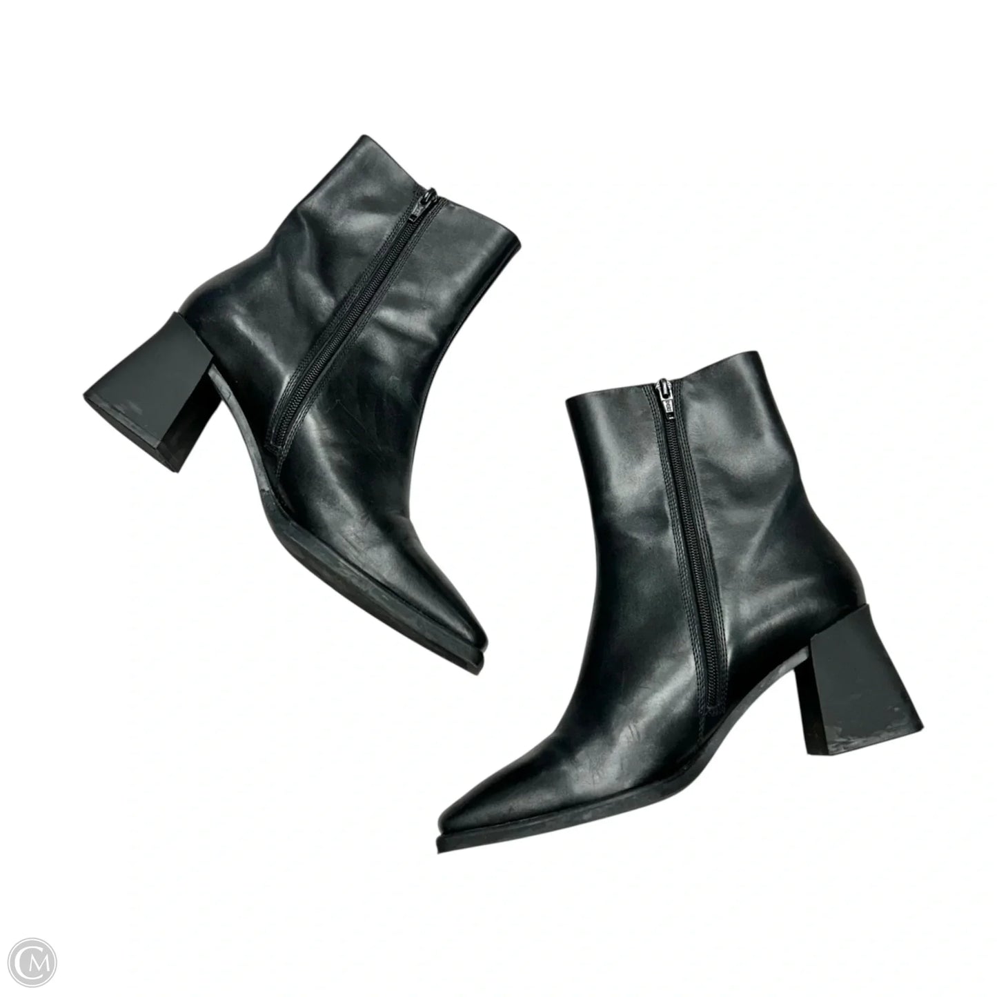 Boots Mid-calf Heels By Vagabond In Black, Size: 8.5