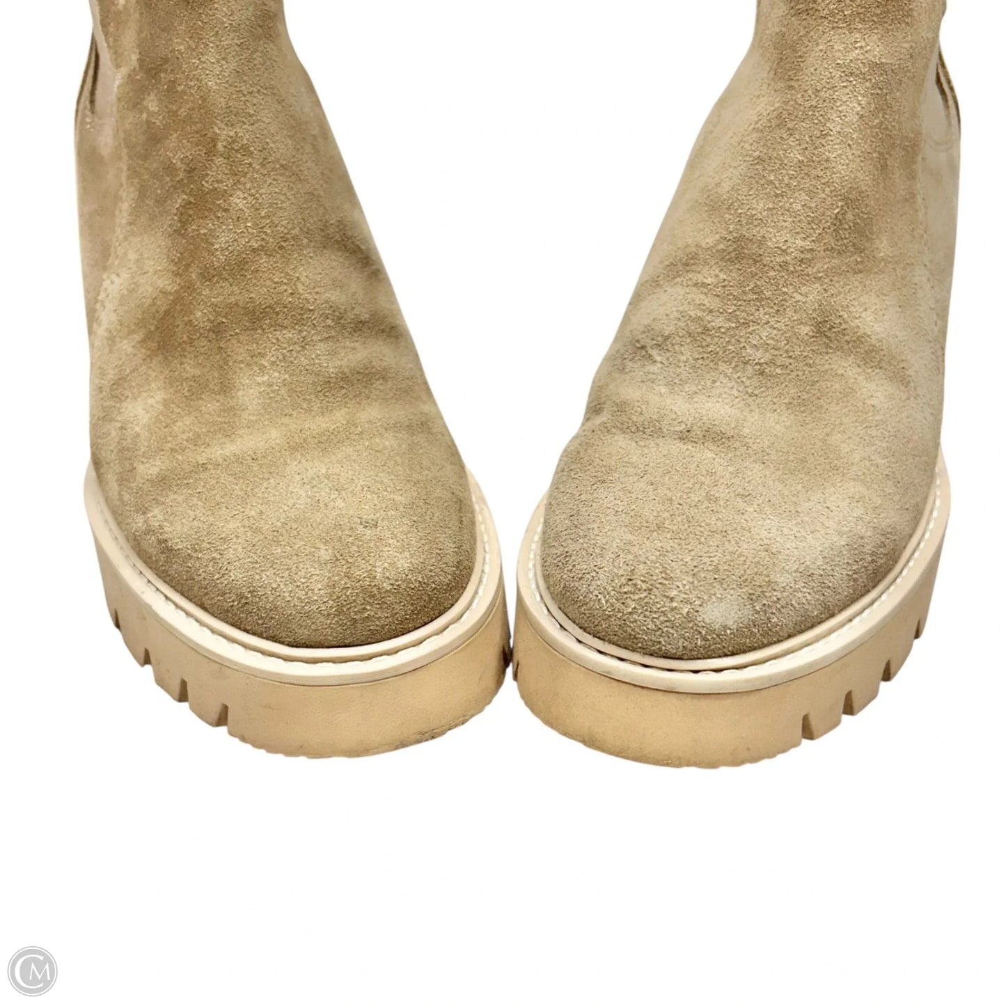 Boots Ankle Heels By Dolce Vita In Taupe, Size: 8.5