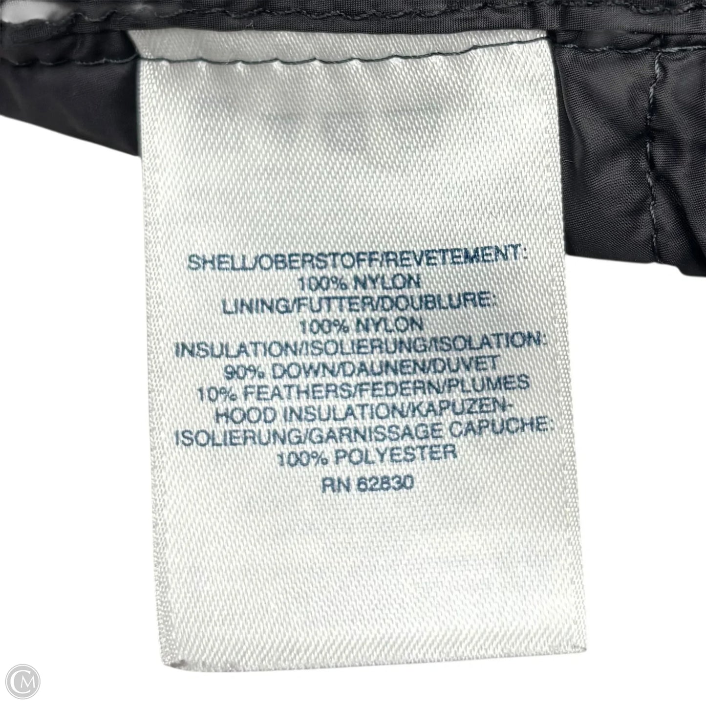 Jacket Puffer & Quilted By Lands End In Black, Size: 2x