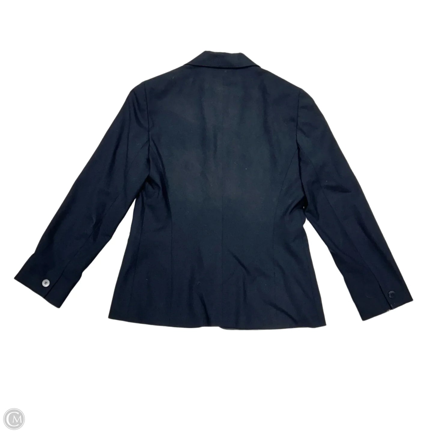 Blazer Designer By Lafayette 148 In Navy, Size: L