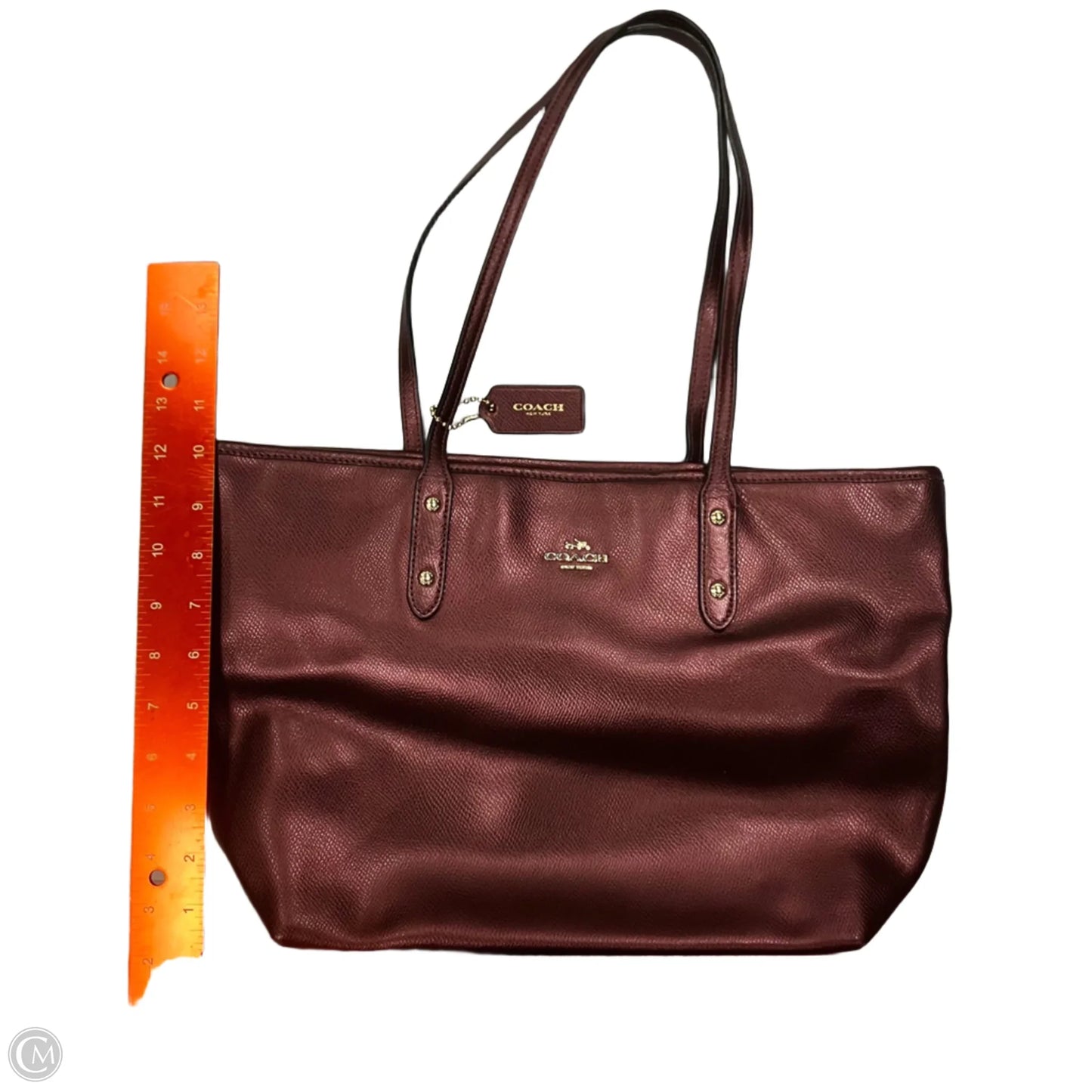 Handbag Designer By Coach, Size: Small
