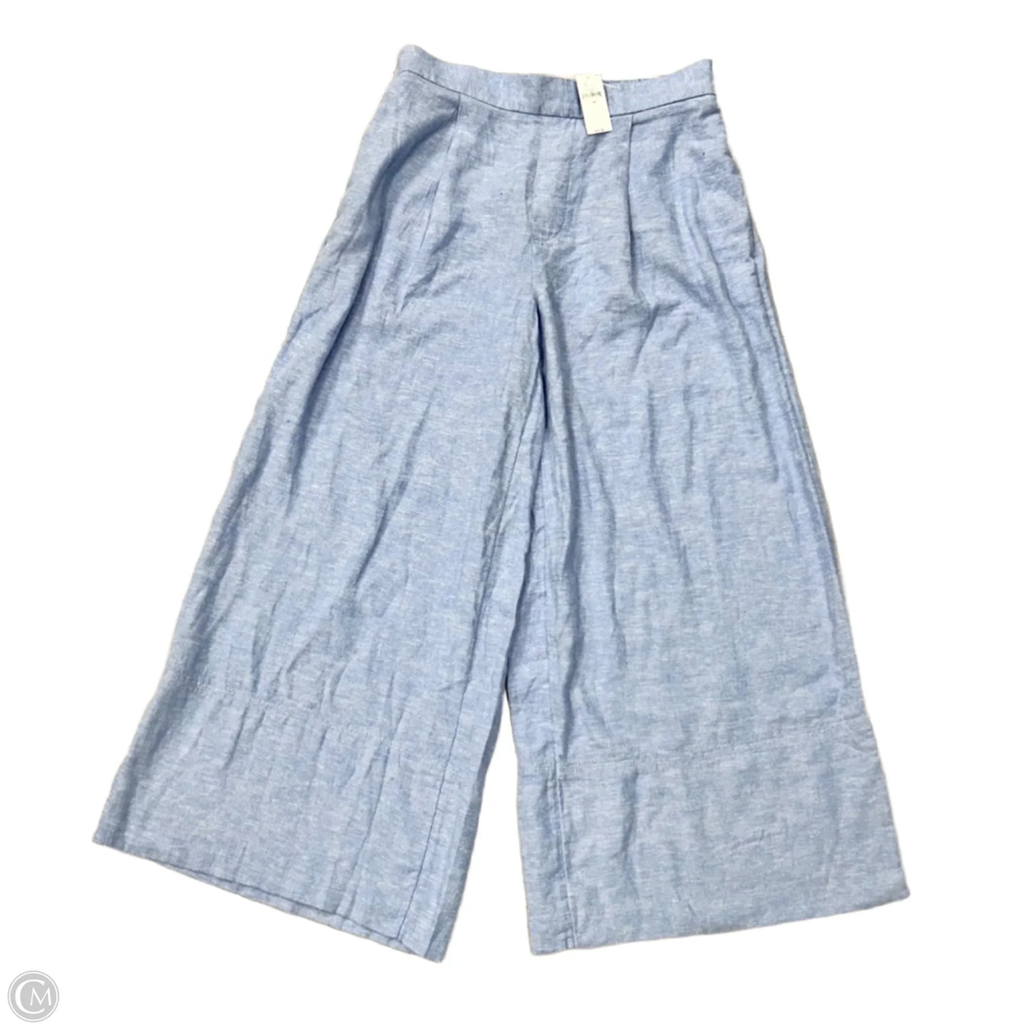 Pants Linen By Banana Republic In Blue, Size: Xs