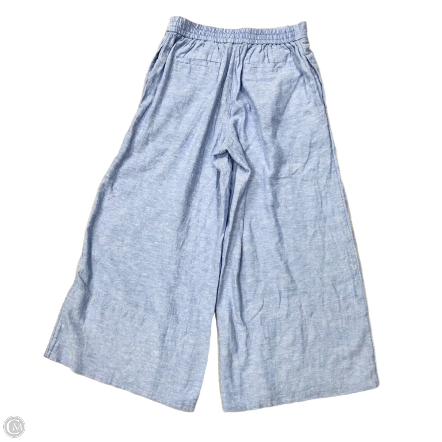 Pants Linen By Banana Republic In Blue, Size: Xs