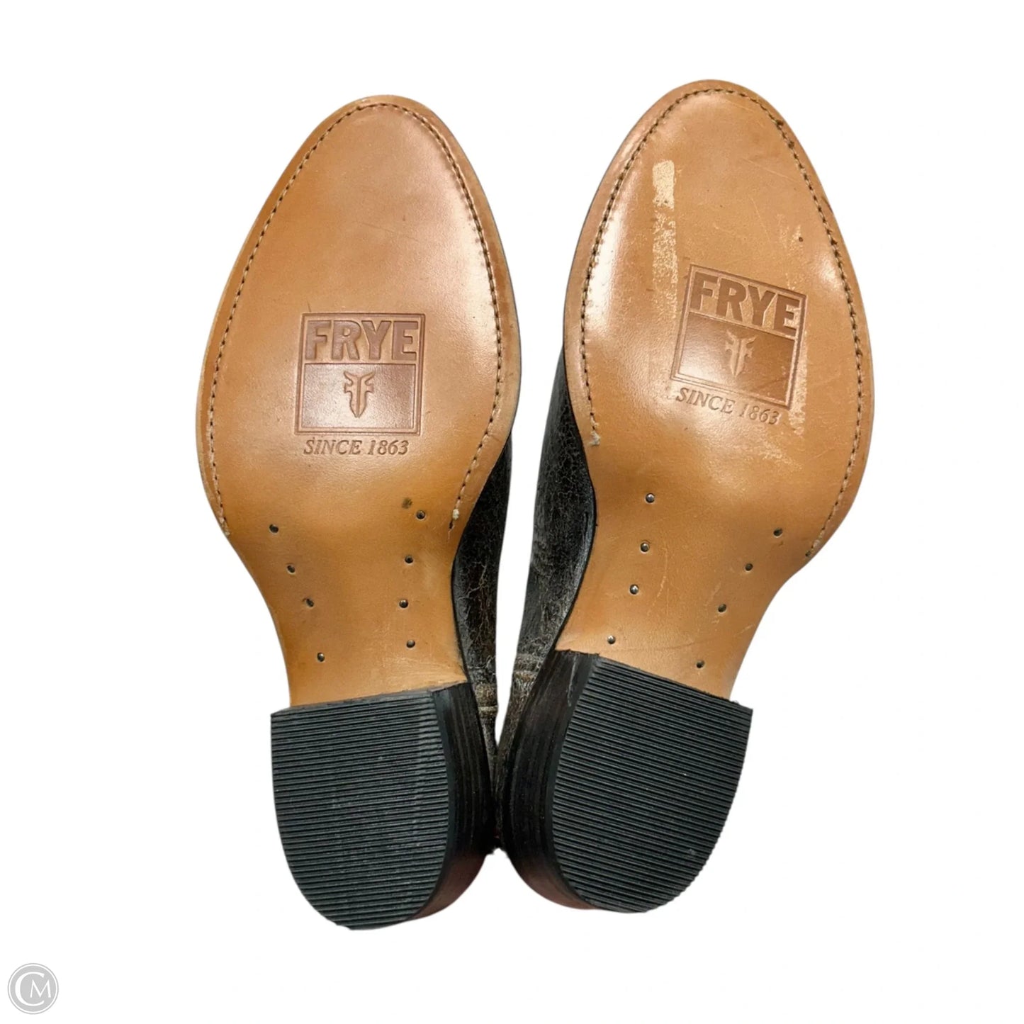 Boots Designer By Frye In Brown, Size: 7.5