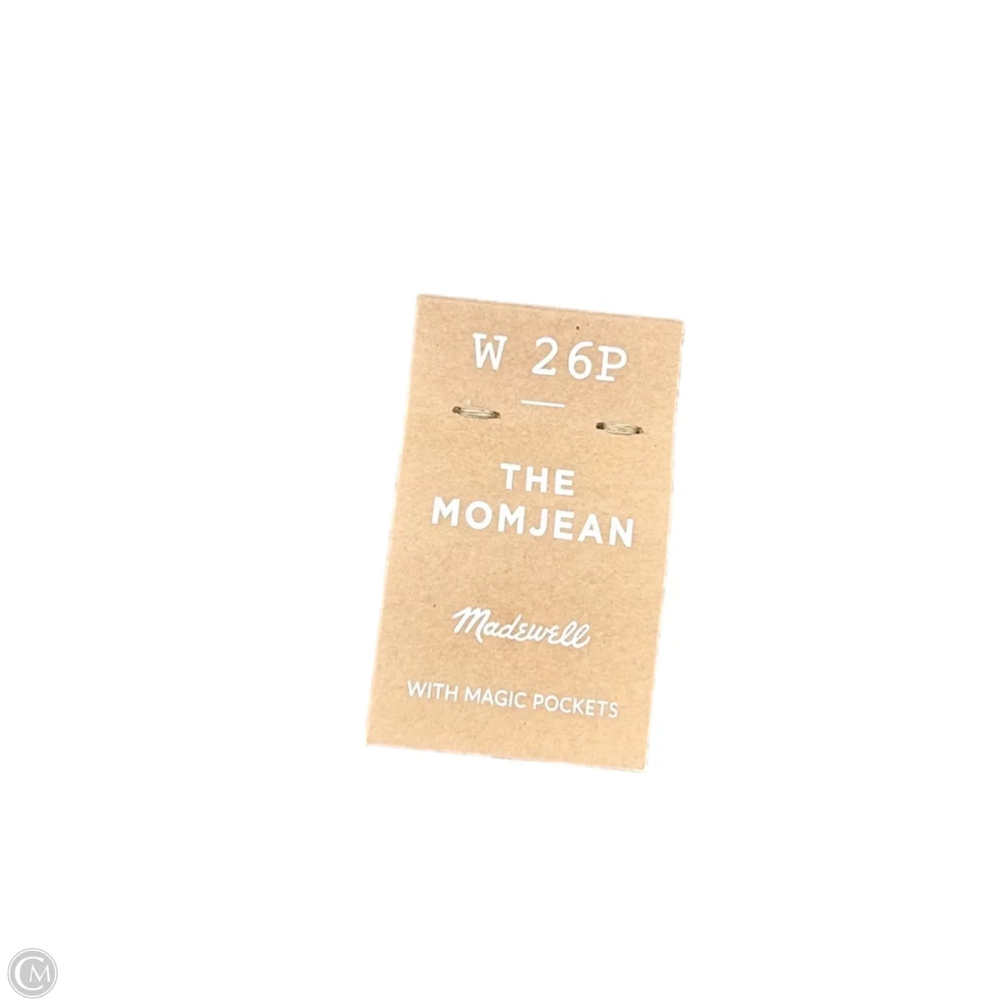 Jeans Straight By Madewell In Black Denim, Size: 2p