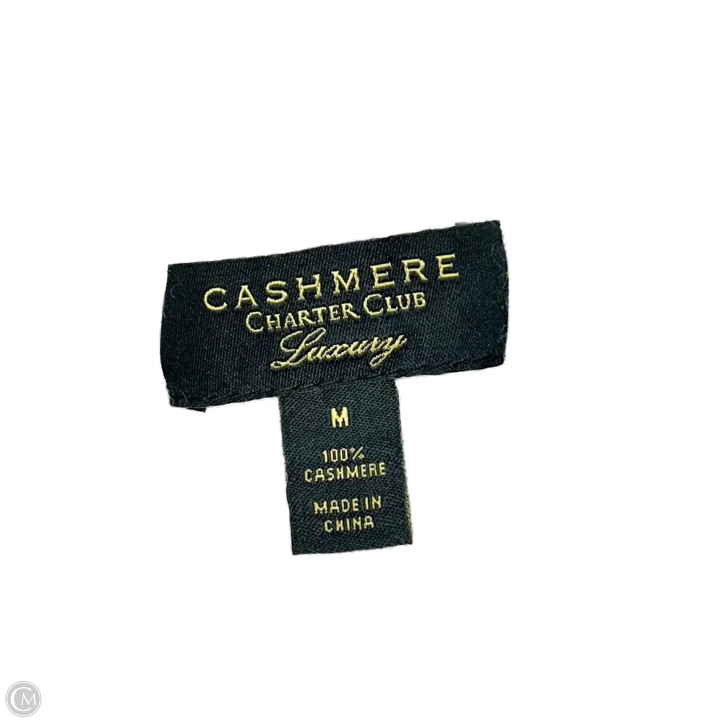 Sweater Cashmere By Charter Club In Grey, Size: M