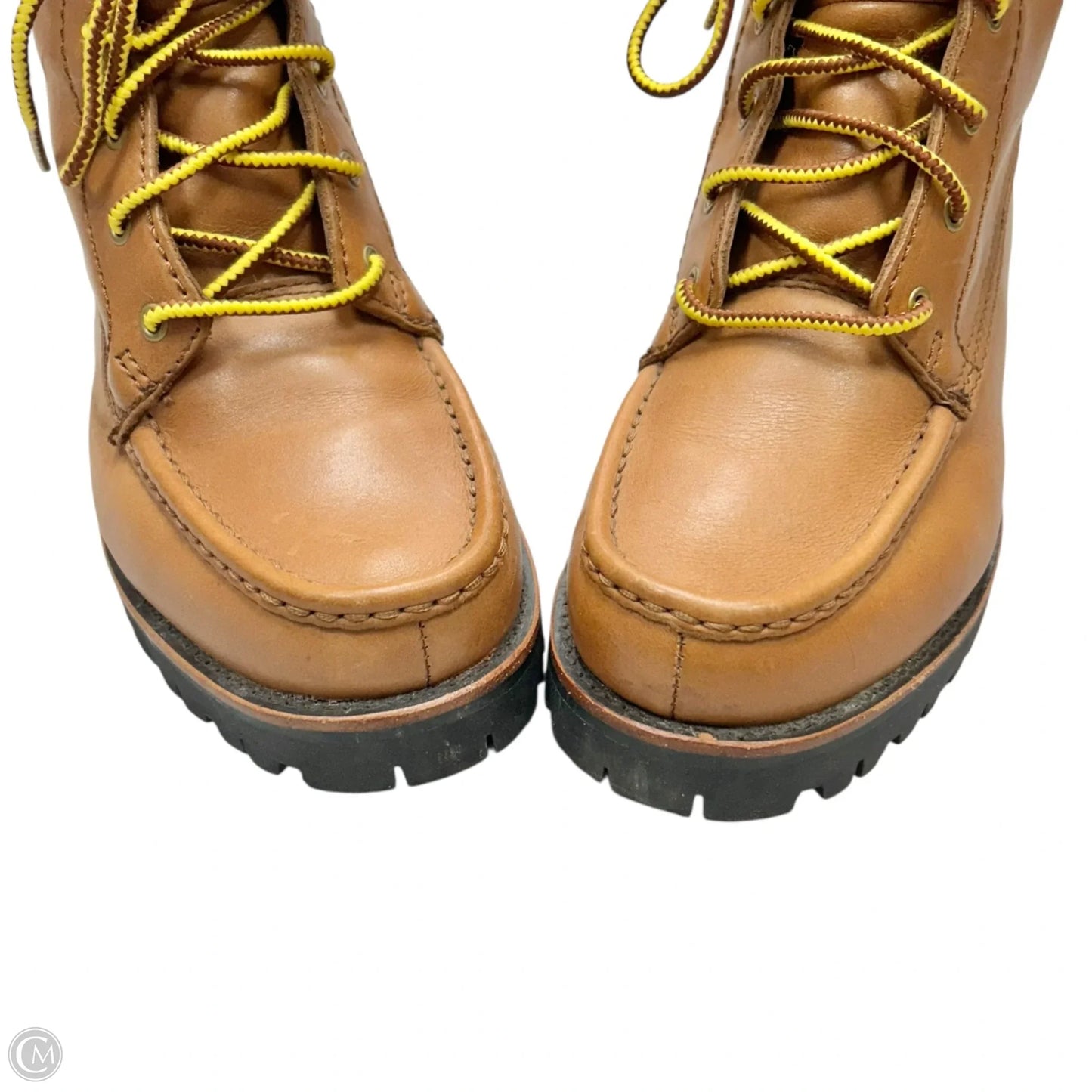 Boots Mid-calf Flats By Polo Ralph Lauren In Brown, Size: 9