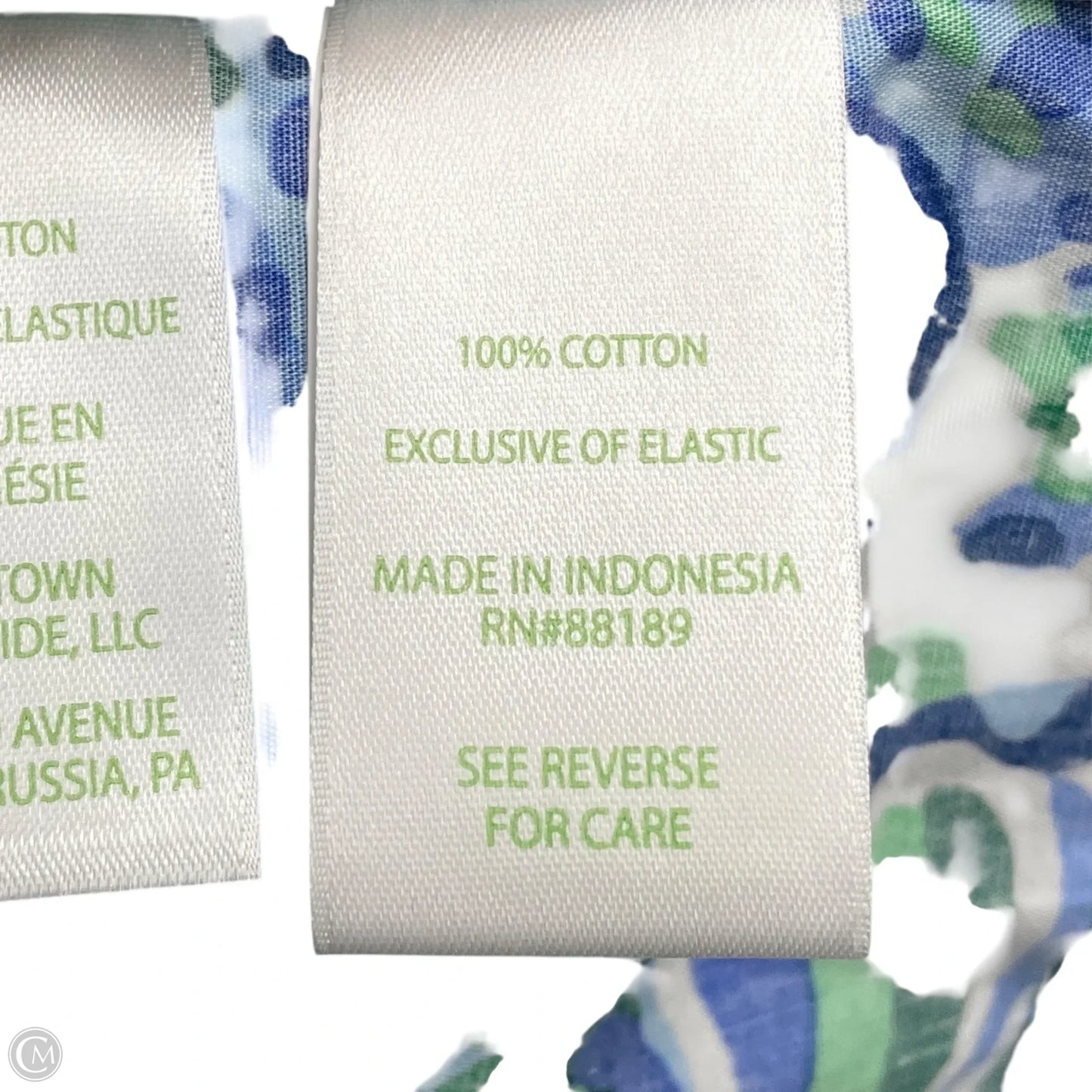 Dress Designer By Lilly Pulitzer In Blue & Green, Size: M