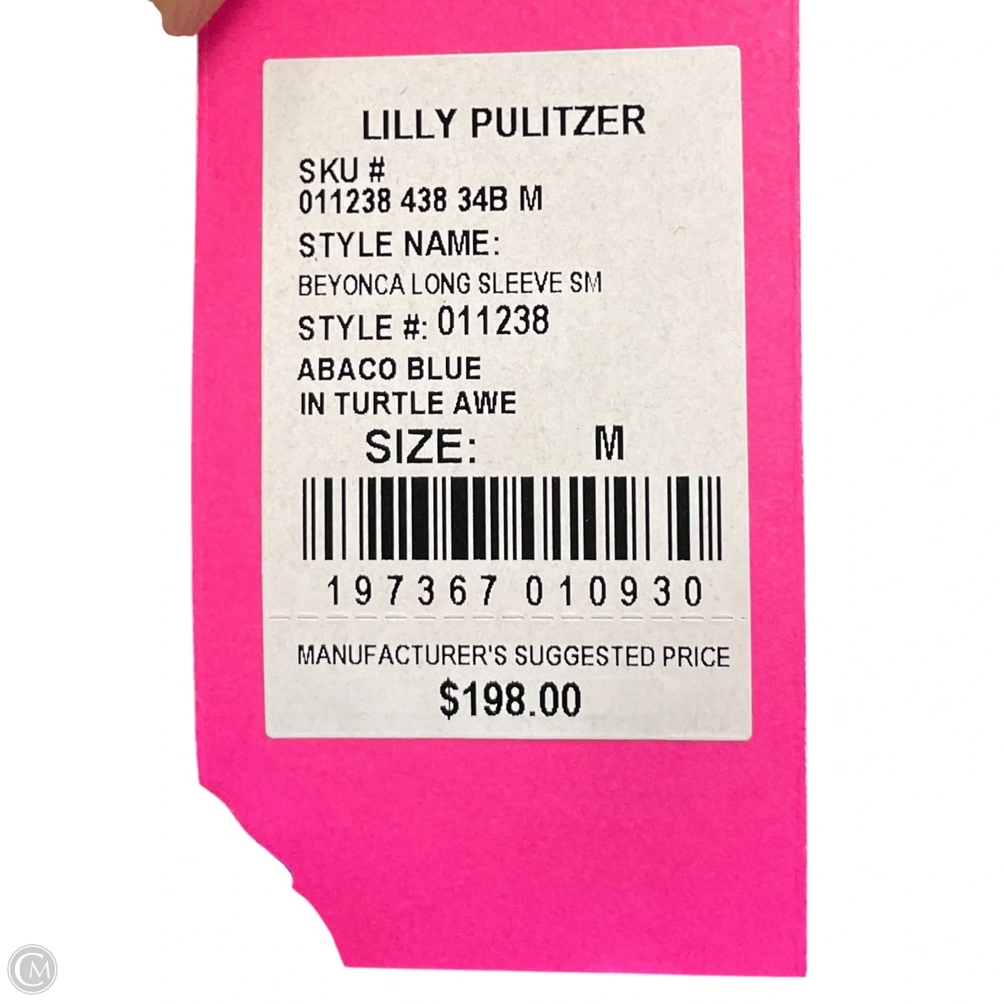 Dress Designer By Lilly Pulitzer In Blue & Green, Size: M