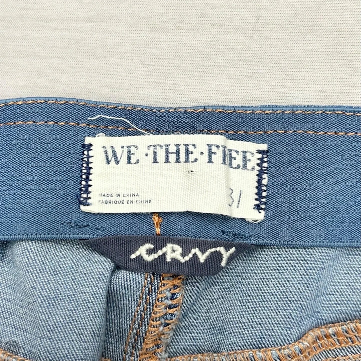 Jeans Boot Cut By We The Free In Blue Denim, Size: 12