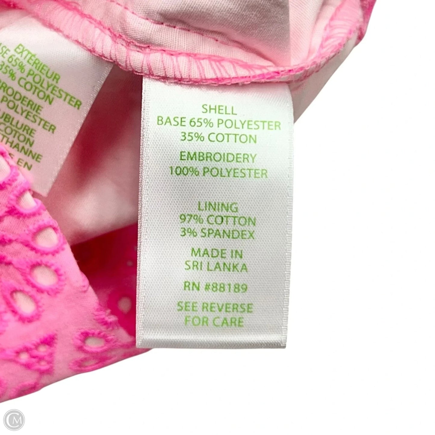 Skort Designer By Lilly Pulitzer In Pink, Size: 6