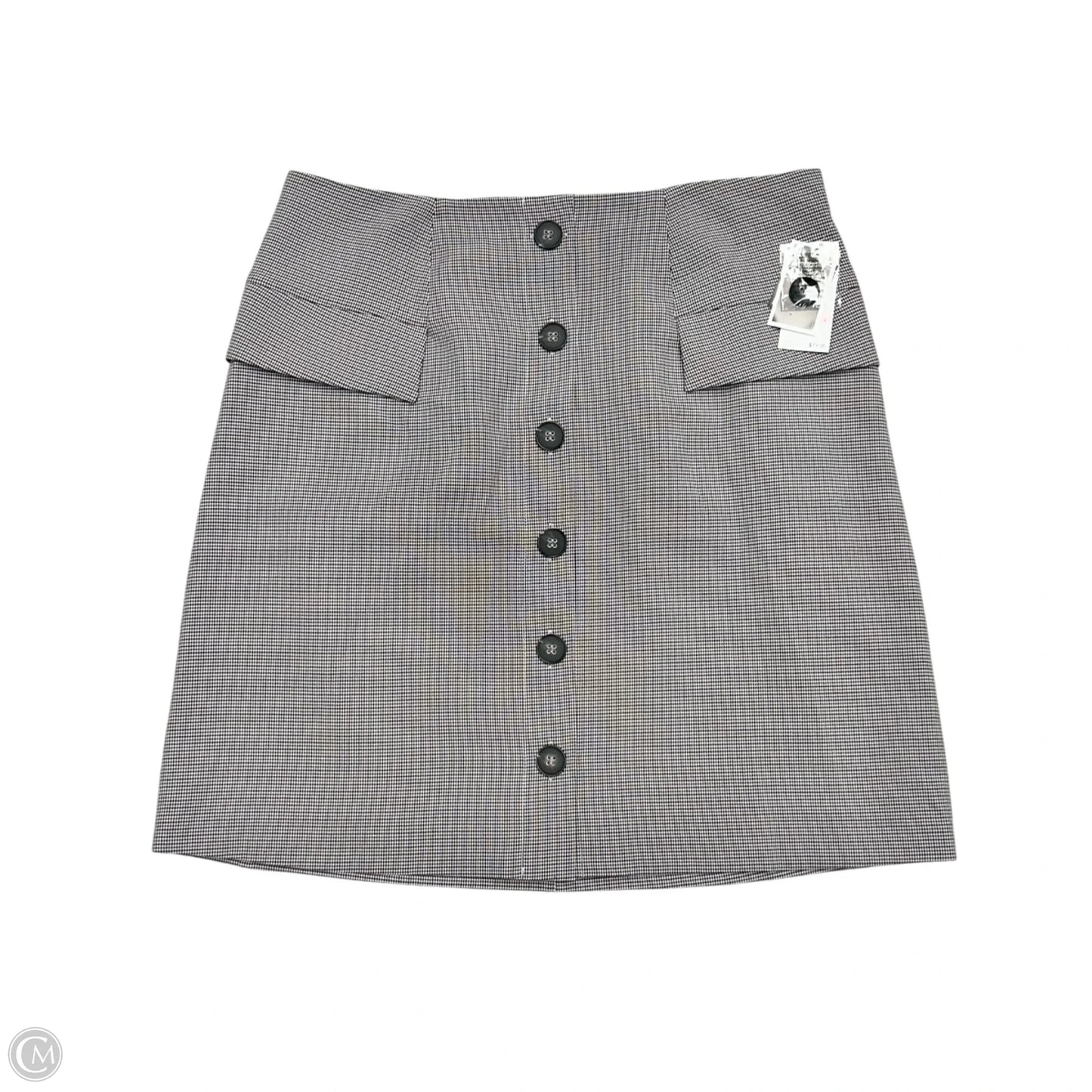 Skirt Mini & Short By Nine West In Brown & Cream, Size: 10