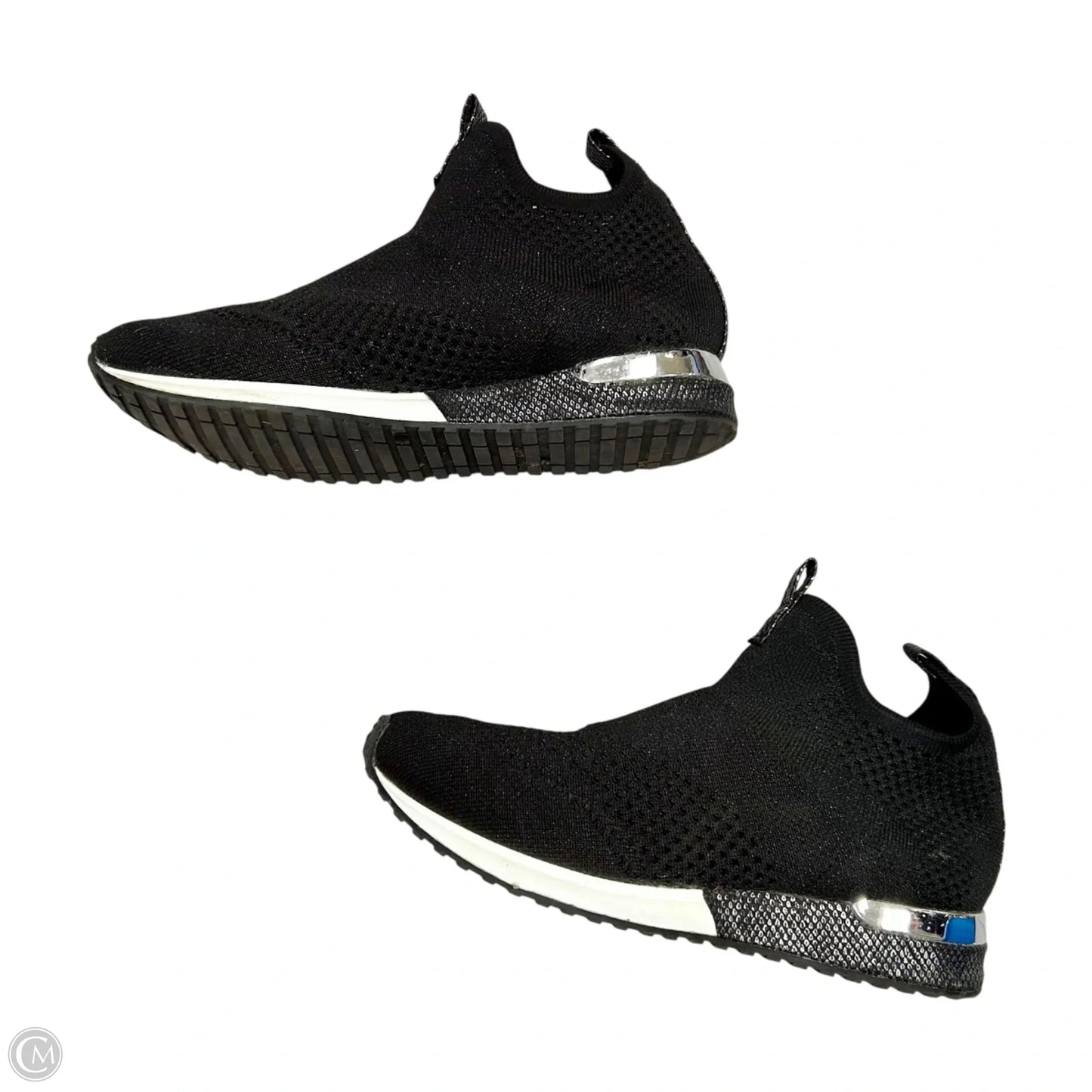 Shoes Sneakers By J Slides In Black, Size: 7