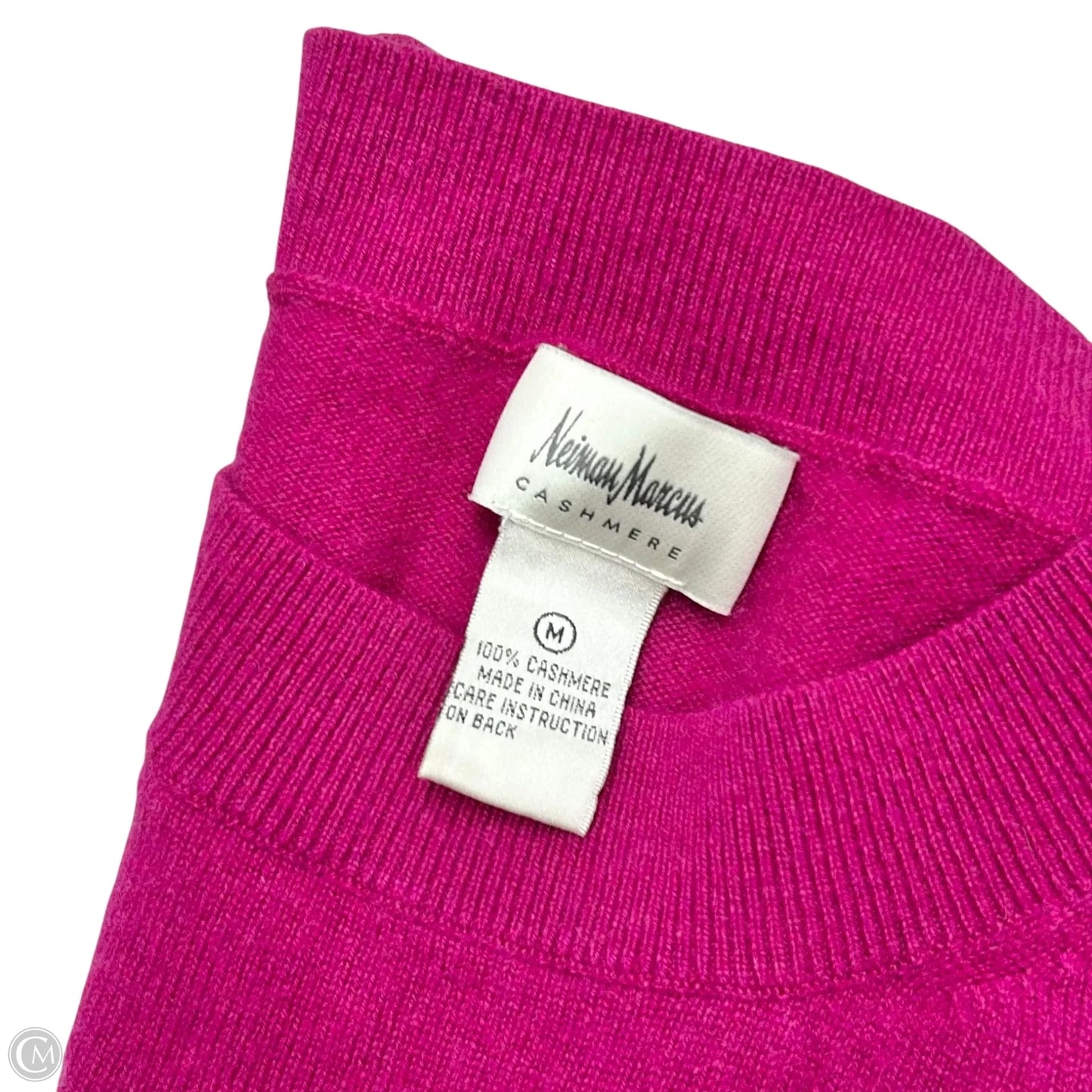 Sweater Designer By Neiman Marcus In Pink, Size: M