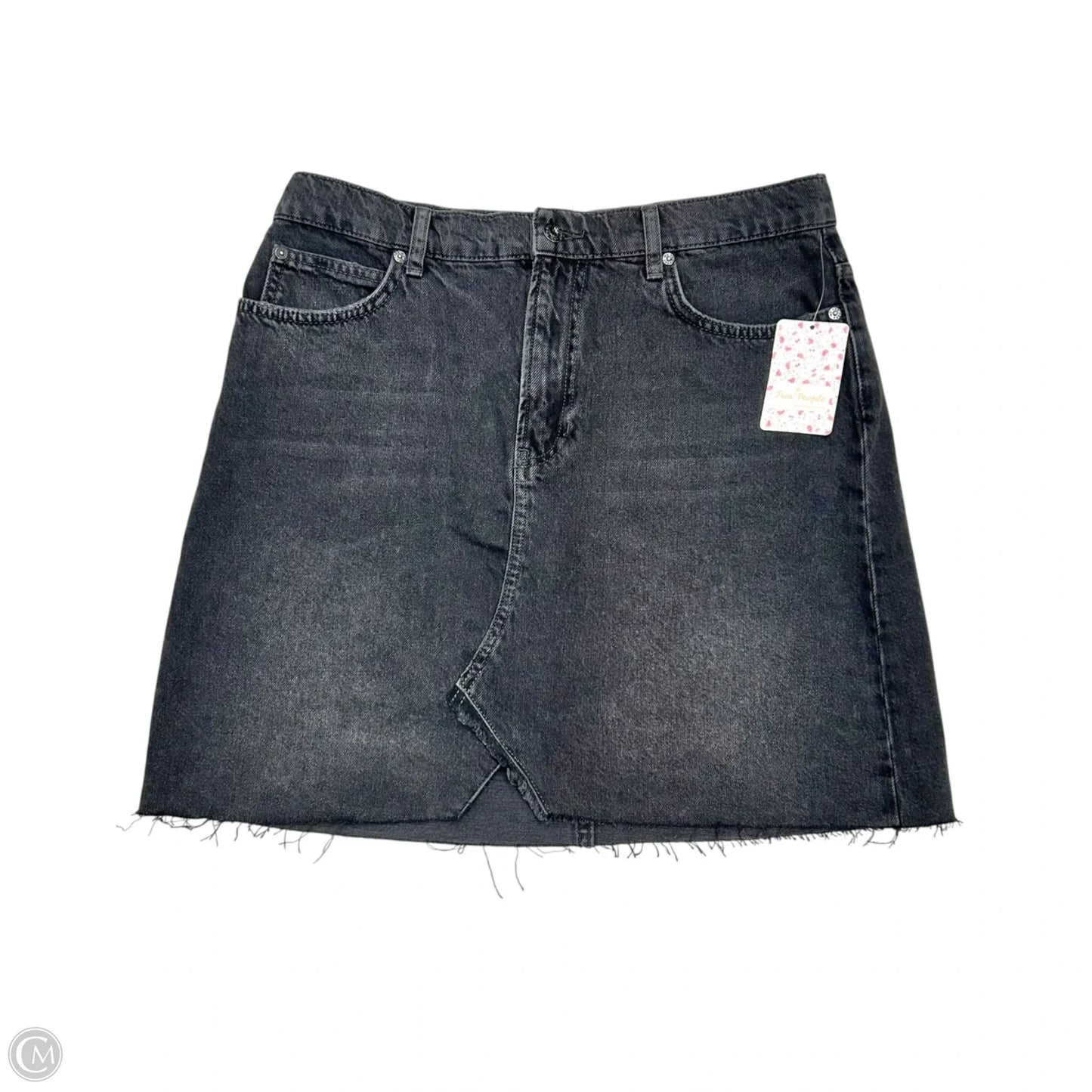 Skirt Mini & Short By We The Free In Black Denim, Size: 10