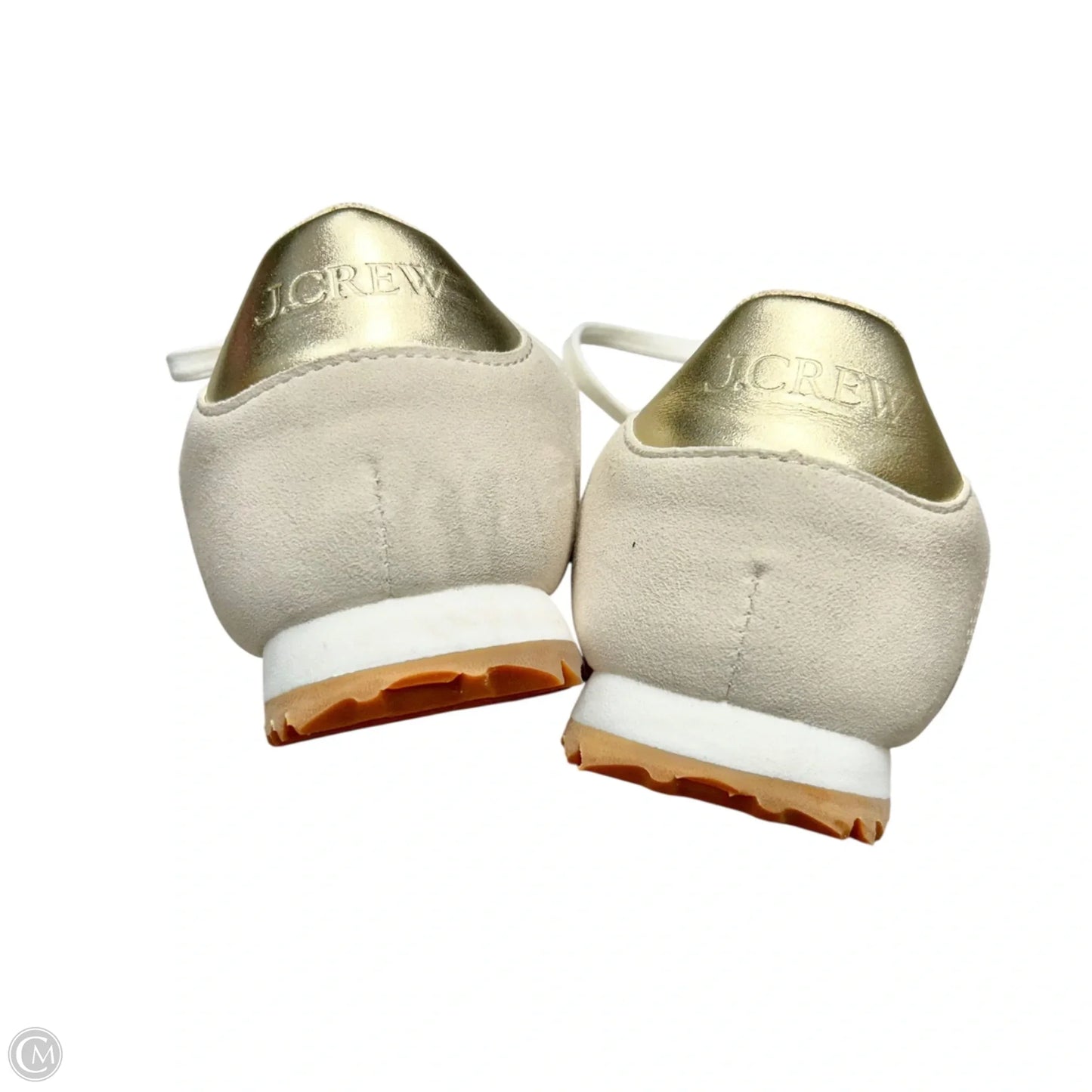 Shoes Sneakers By J. Crew In Gold & White, Size: 6