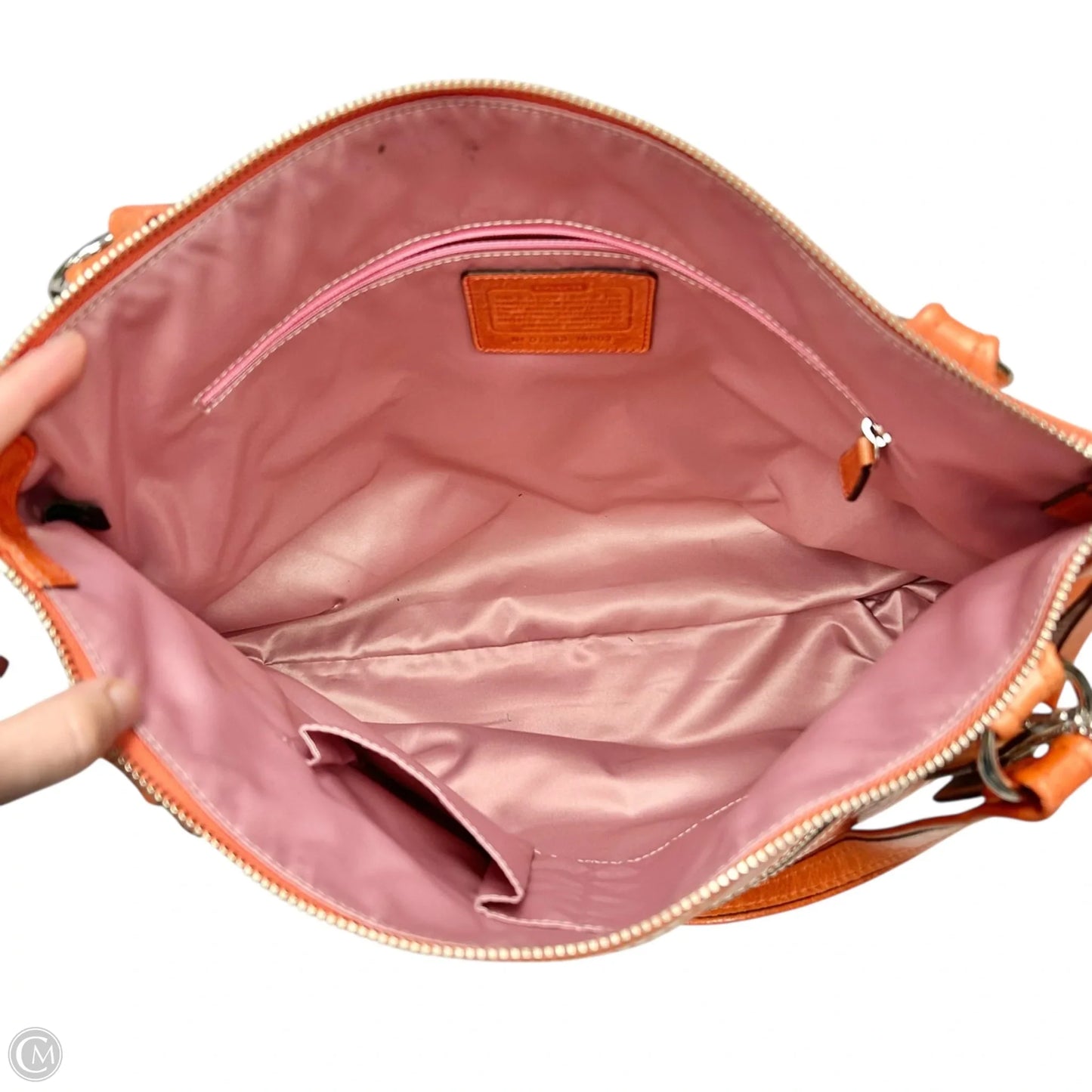 Handbag Designer By Coach, Size: Large