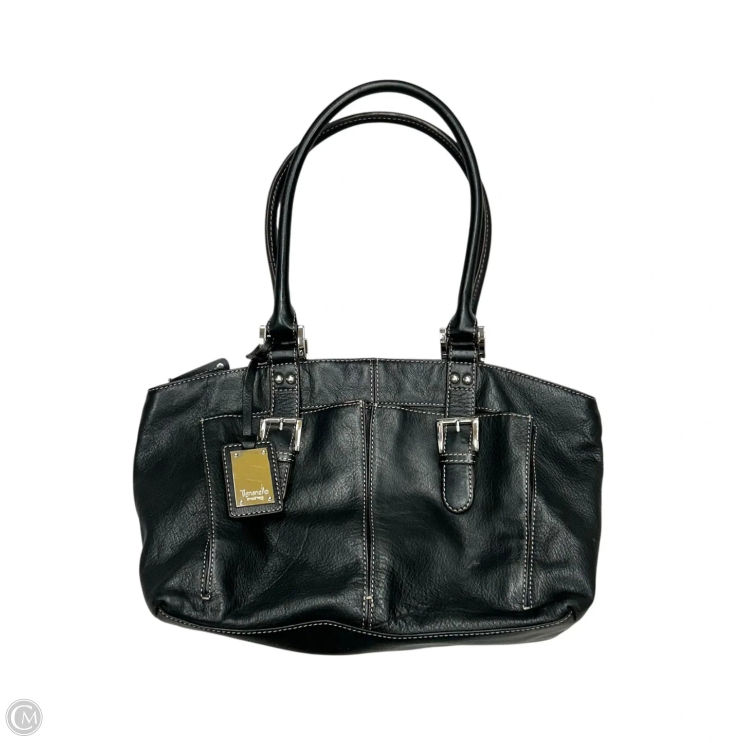 Handbag Leather By Tignanello Purses, Size: Small
