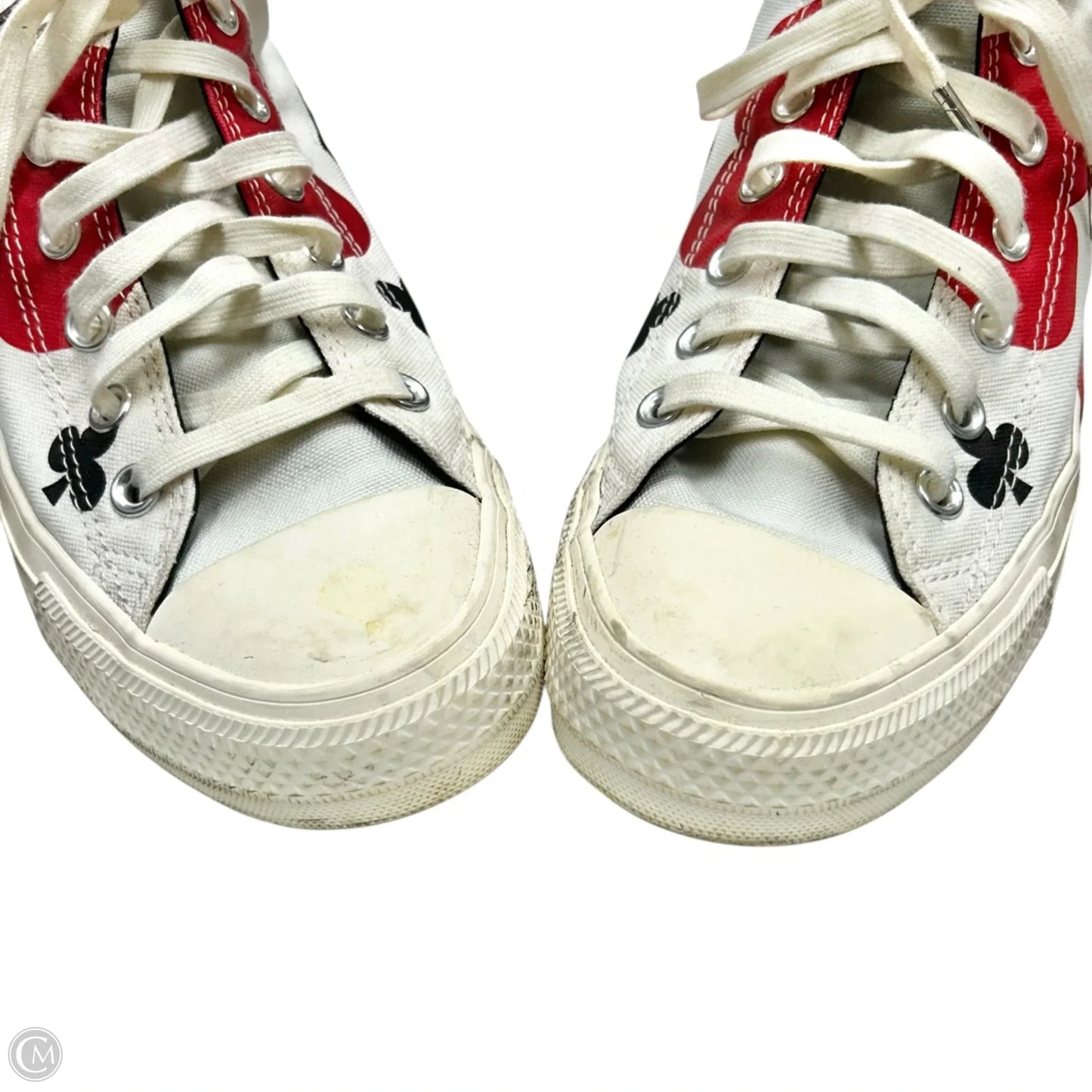 Shoes Sneakers By Converse In Black & White, Size: 10