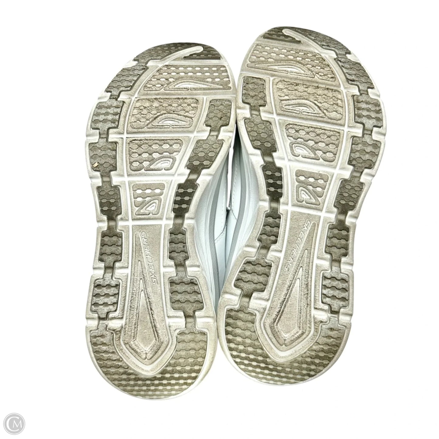 Shoes Athletic By Skechers In White, Size: 8