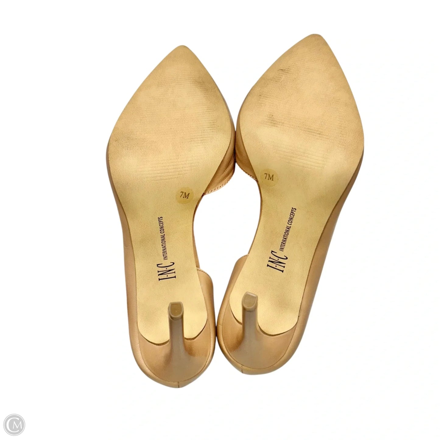 Shoes Heels Stiletto By Inc In Tan, Size: 7