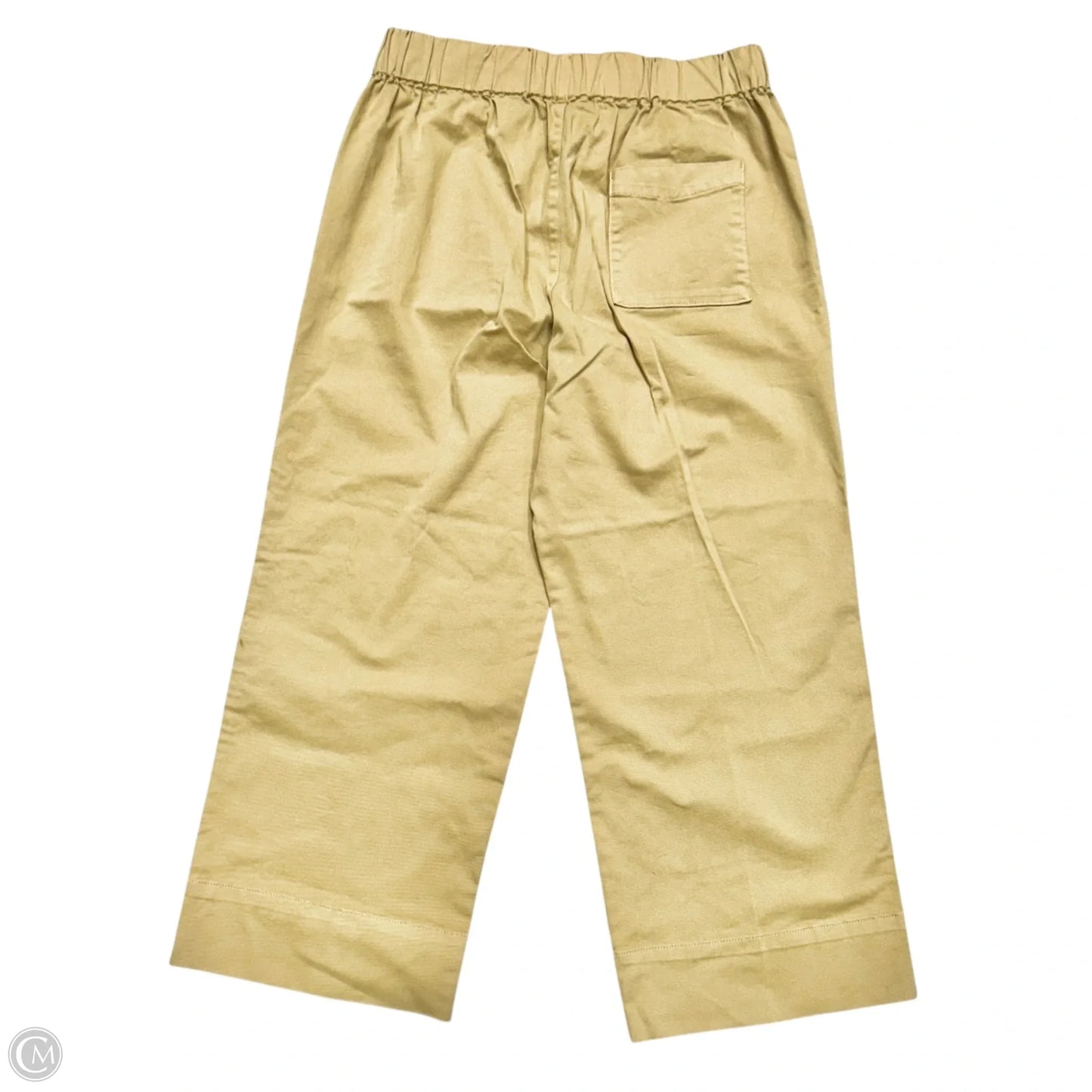 Pants Wide Leg By J. Crew In Khaki, Size: Lp