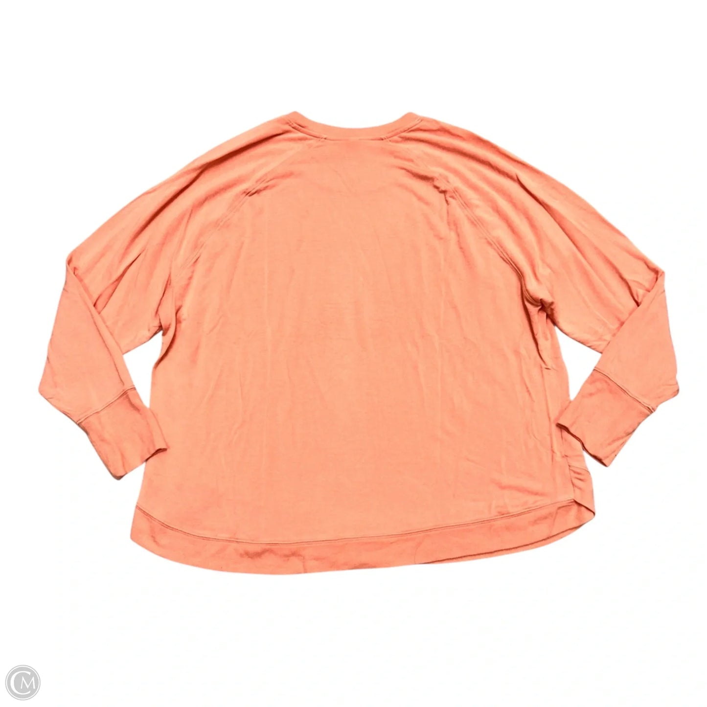 Athletic Sweatshirt Crewneck By Athleta In Coral, Size: 2x
