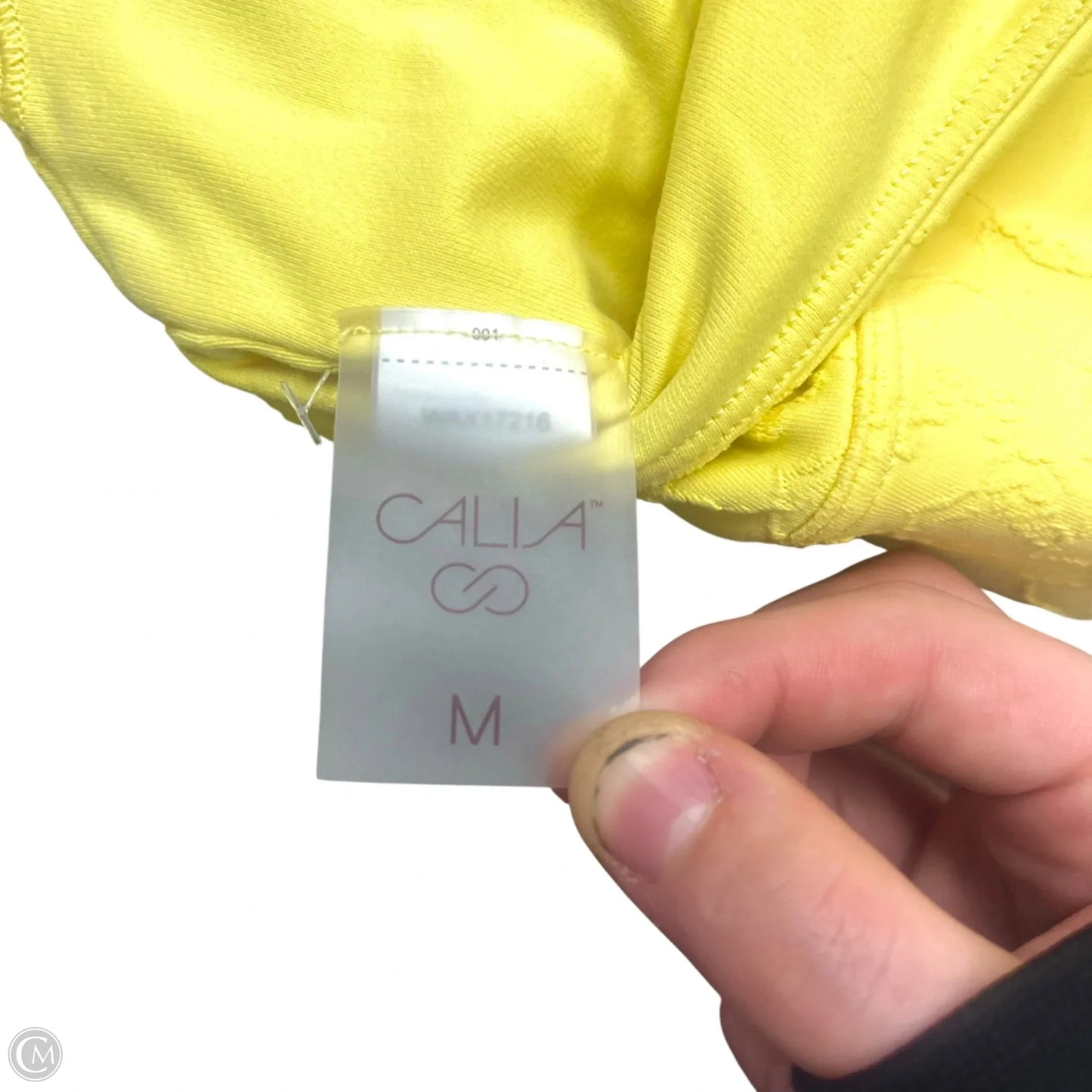 Athletic Pants 2pc By Calia In Yellow, Size: M