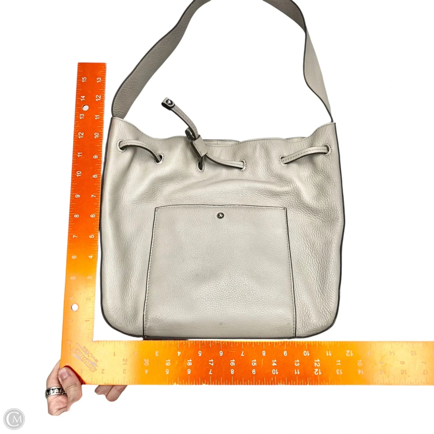 Handbag Leather By Vince Camuto, Size: Medium