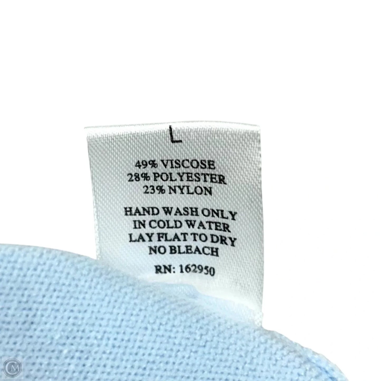 Cardigan By Pretty Garbage In Blue, Size: L