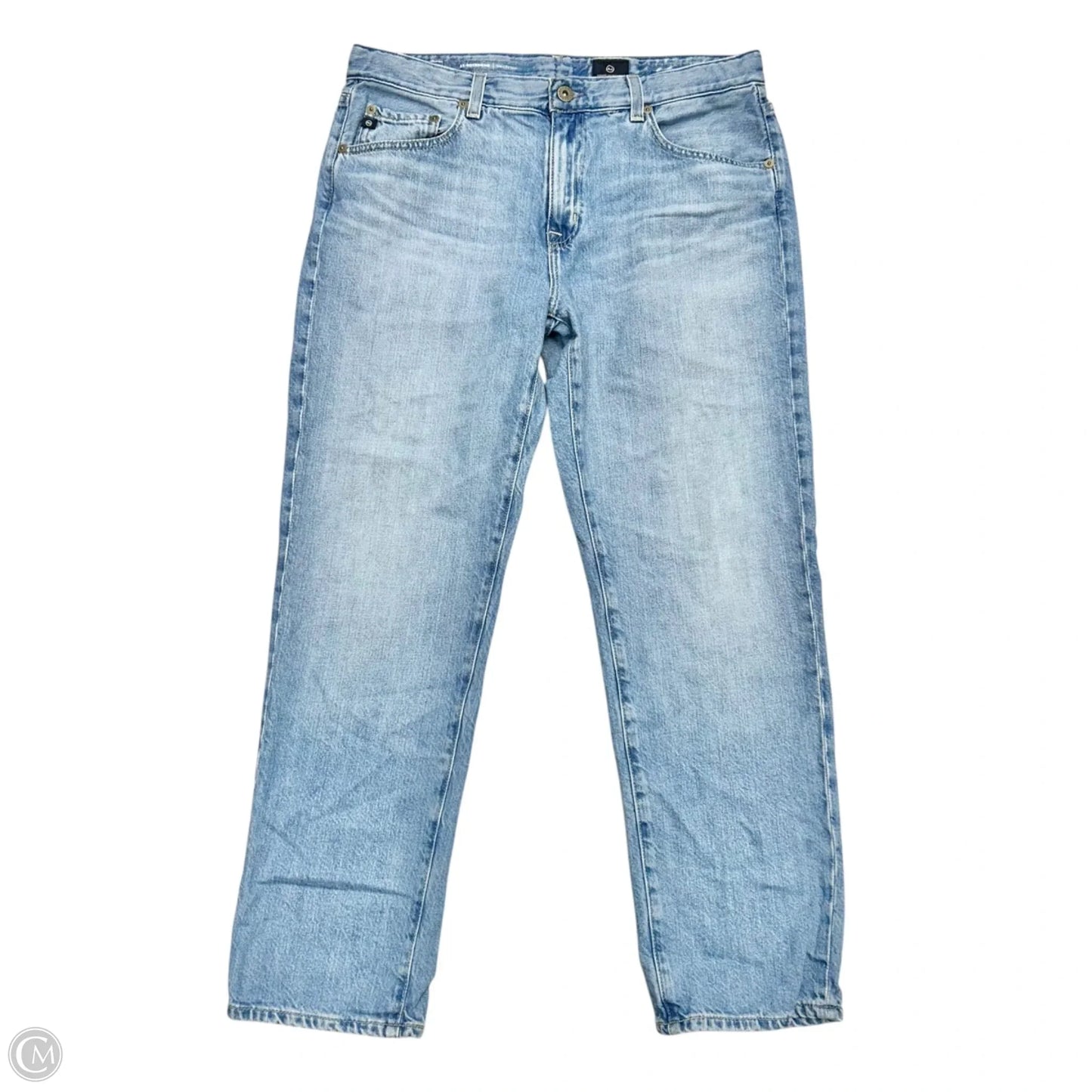 Jeans Boyfriend By Adriano Goldschmied In Blue Denim, Size: 8