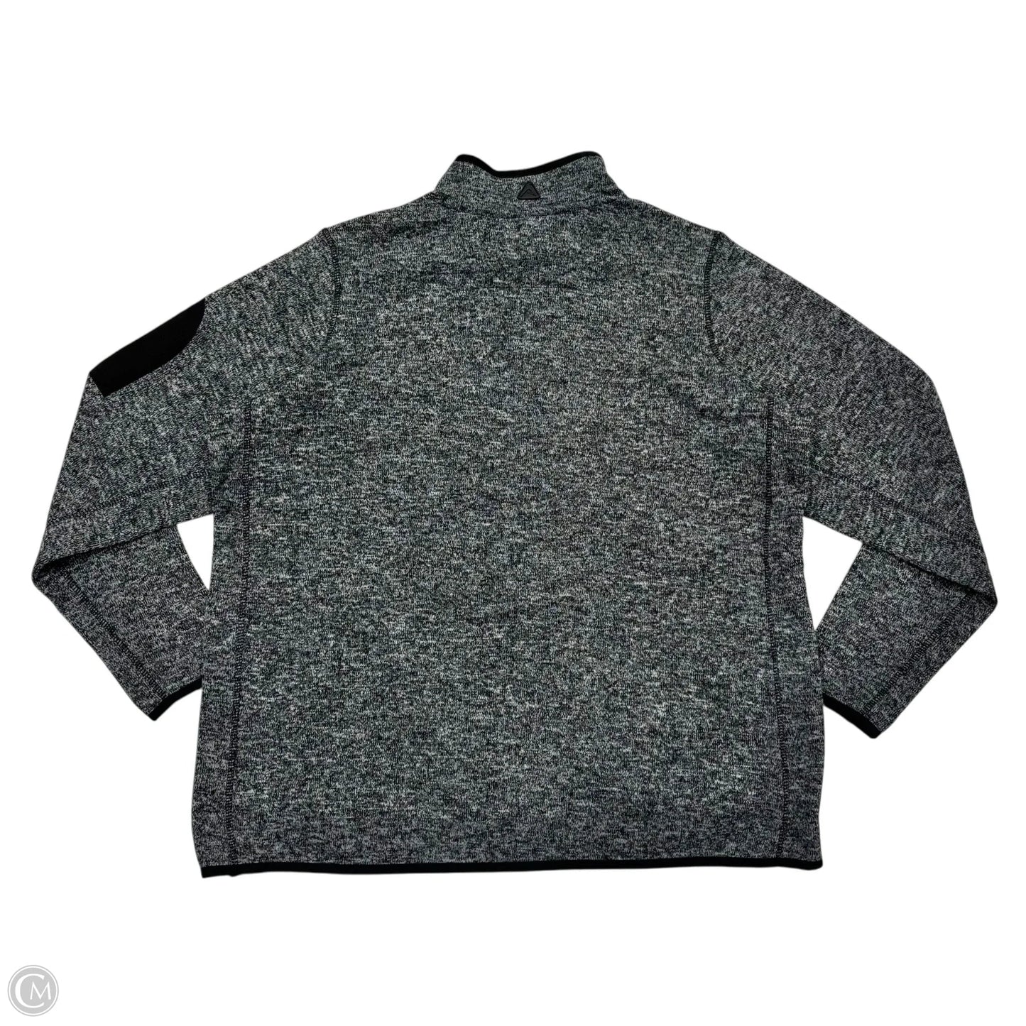 Athletic Jacket By Antigua In Grey, Size: 2x