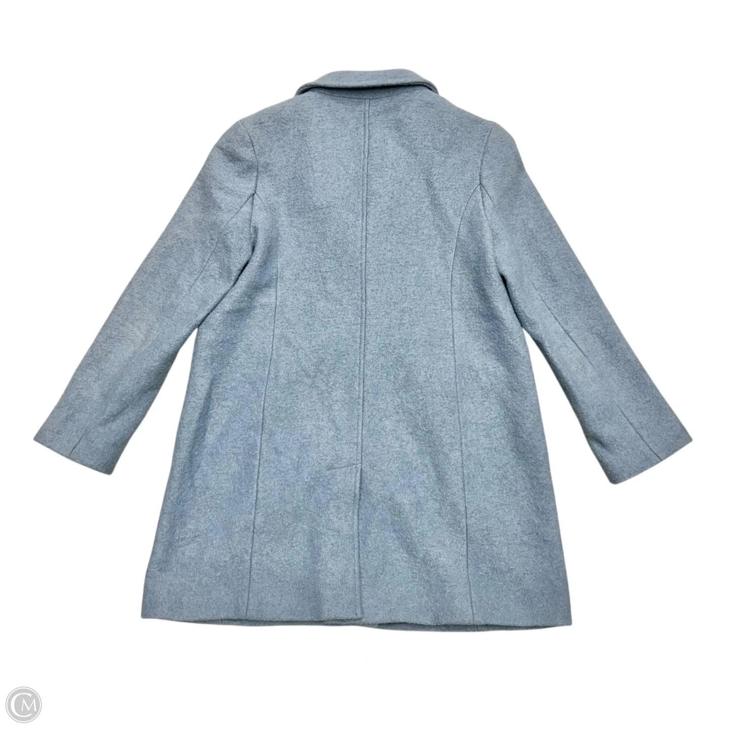Coat Peacoat By Lands End In Blue, Size: Xlp