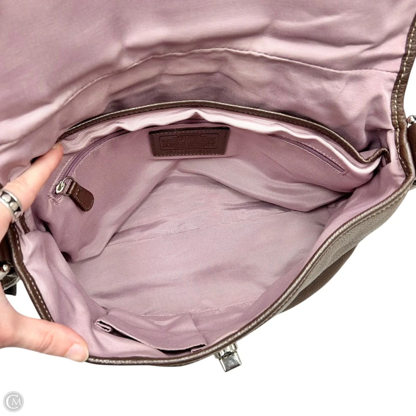 Crossbody Designer By Coach, Size: Medium