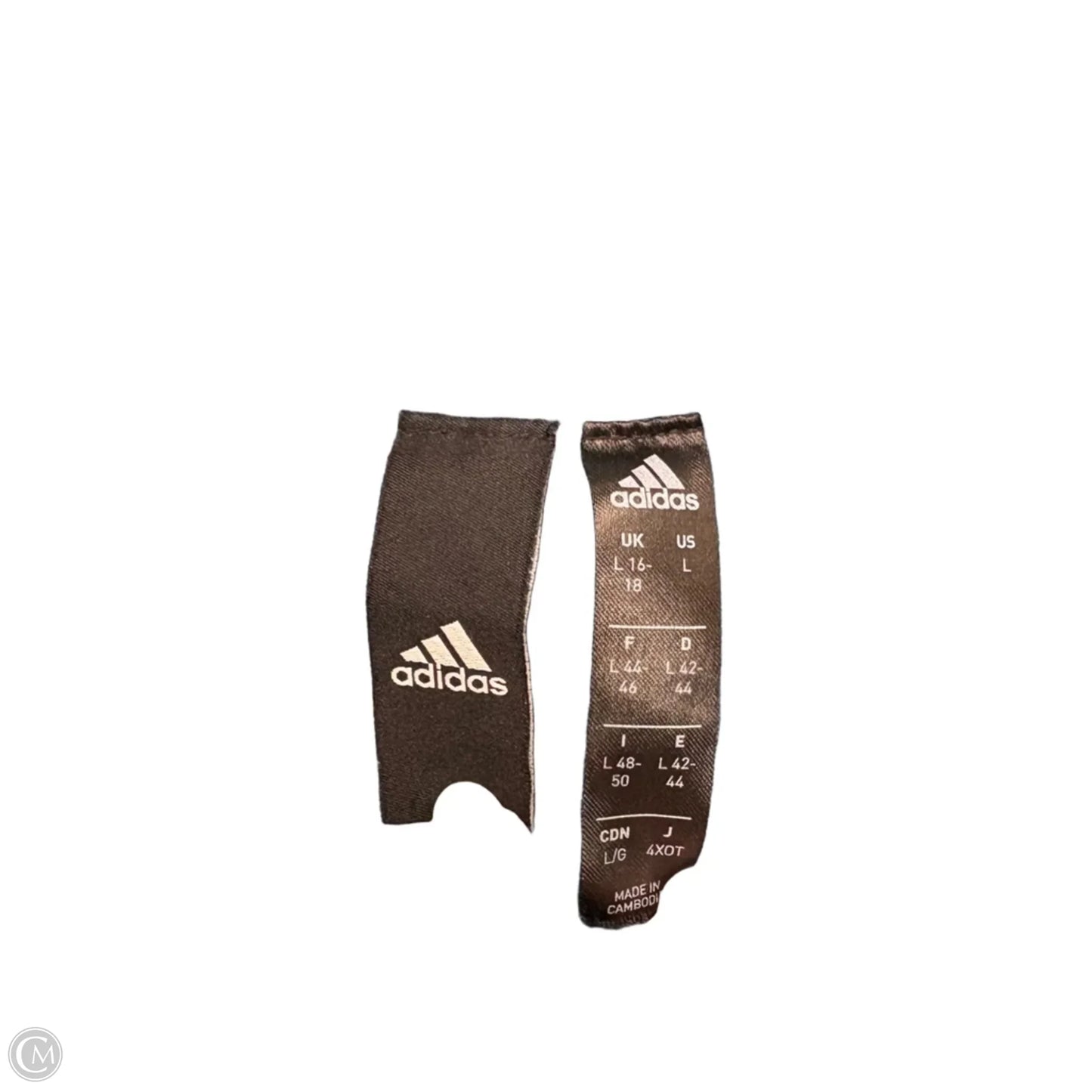 Athletic Shorts By Adidas In Blue, Size: L