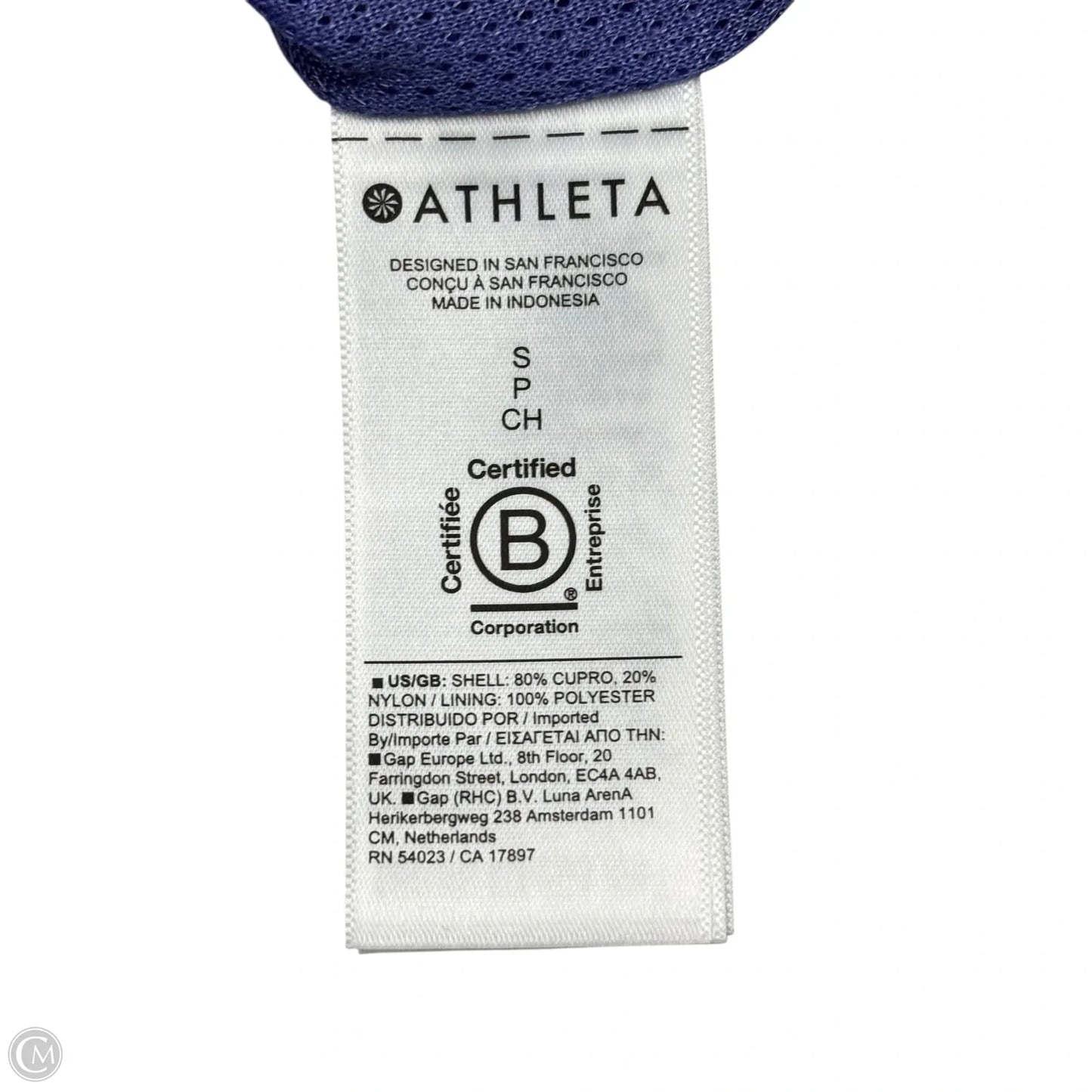 Athletic Jacket By Athleta In Purple, Size: S