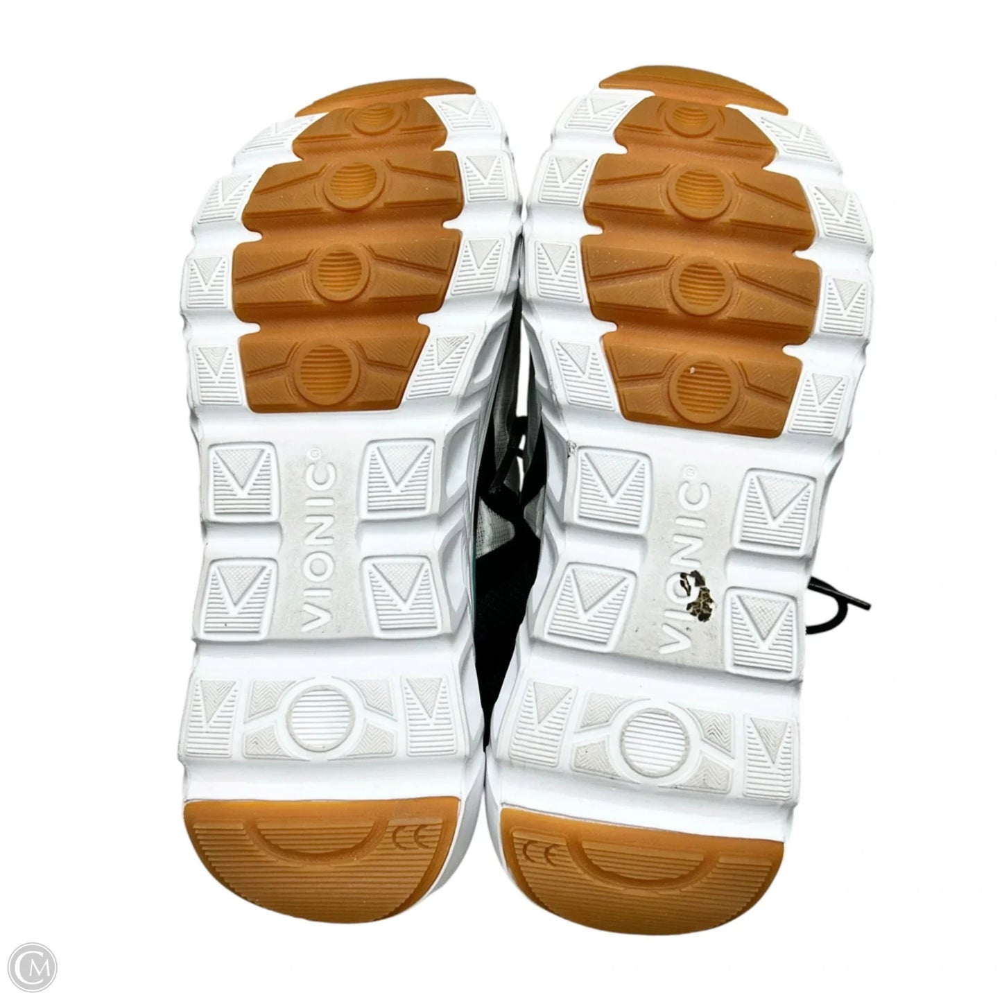 Shoes Athletic By Vionic In Black & White, Size: 5