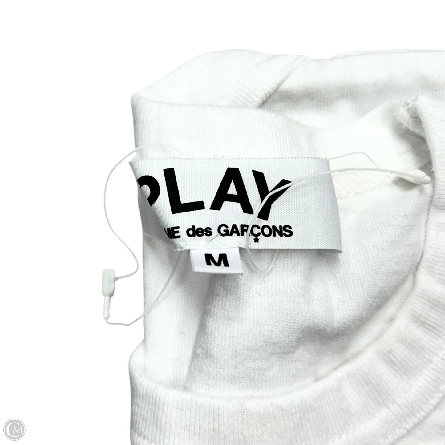 Top Short Sleeve By Comme Des Garçons In White, Size: M