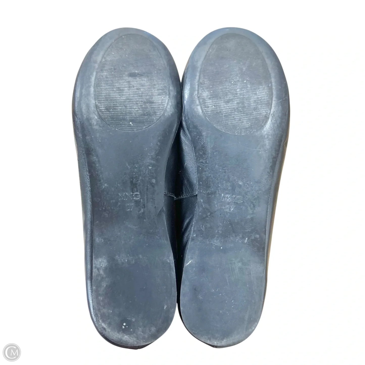 Shoes Flats By Mng In Black, Size: 6.5