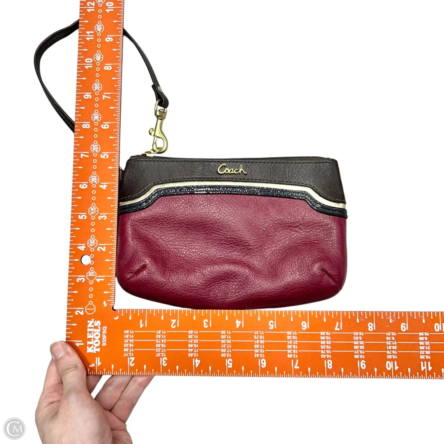 Wristlet Designer By Coach, Size: Medium