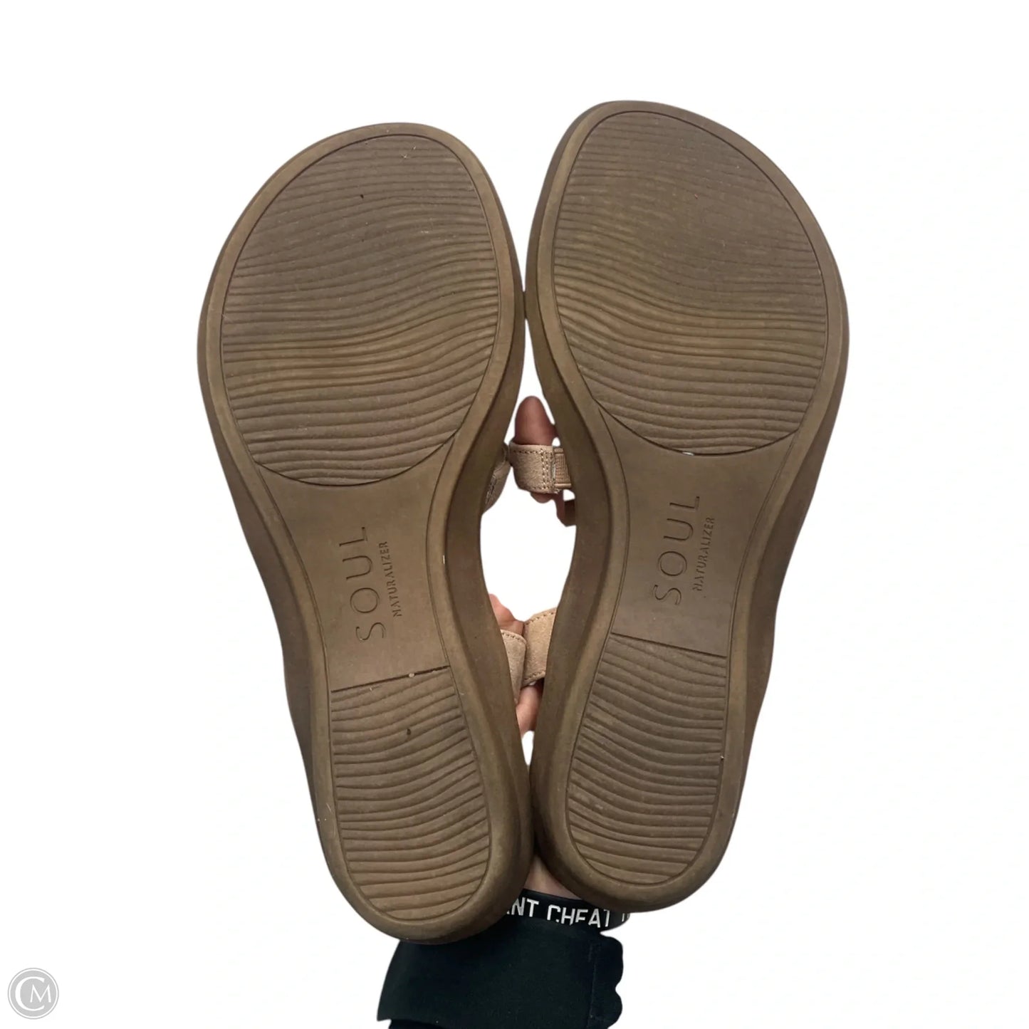 Sandals Flats By Naturalizer In Brown, Size: 9.5
